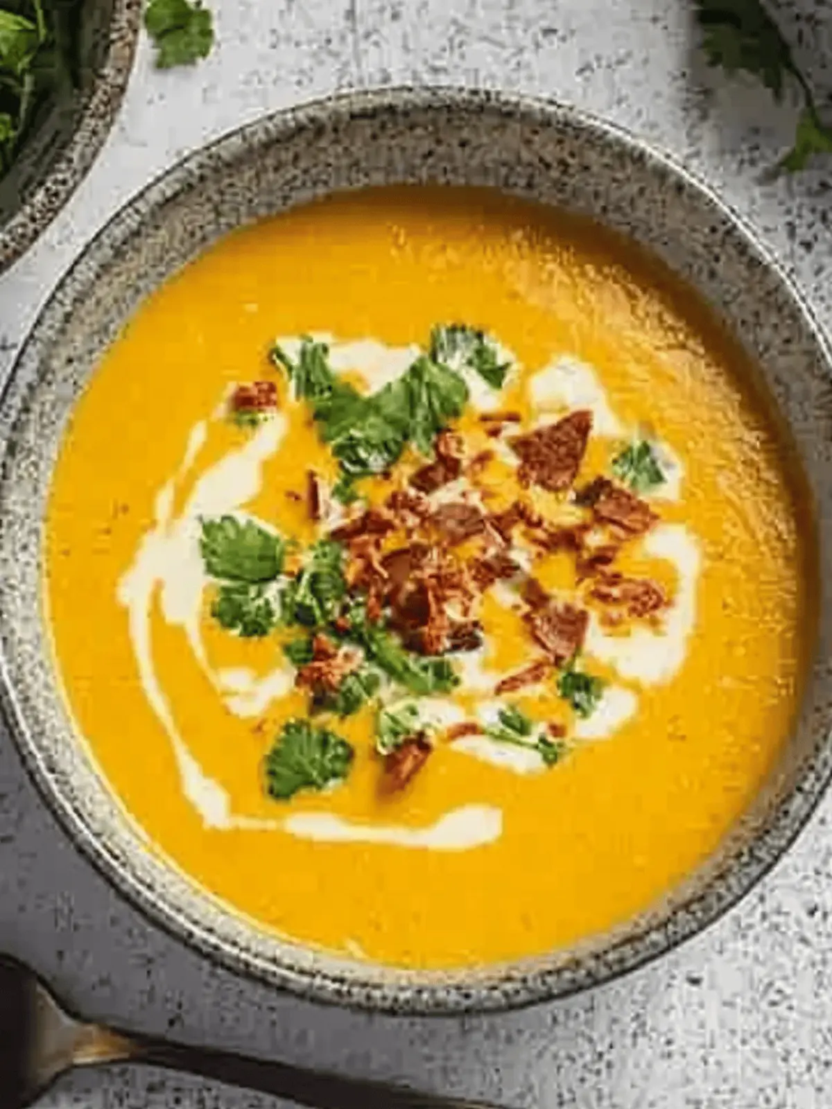 Velvety Pumpkin Bisque with Smoked Gouda: Cozy Comfort Food 3 Pumpkin Bisque