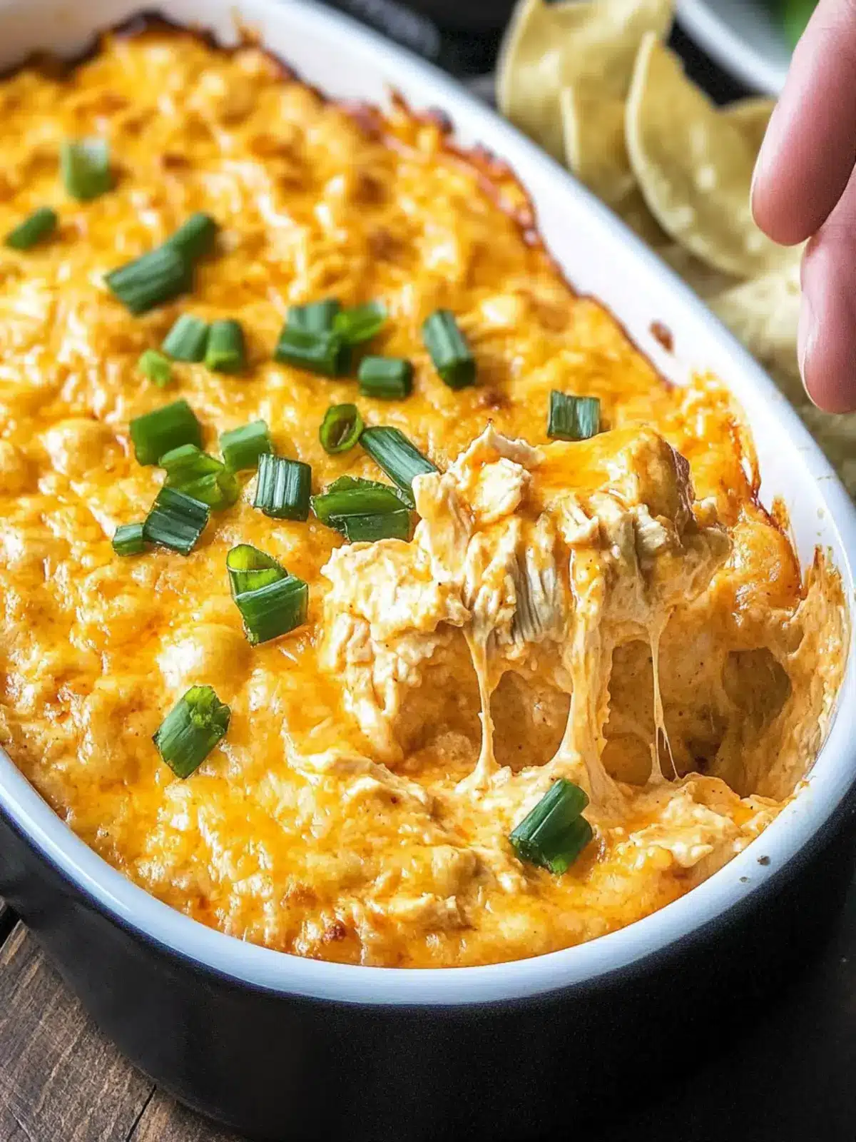 Buffalo Chicken Dip Recipe (Oven)