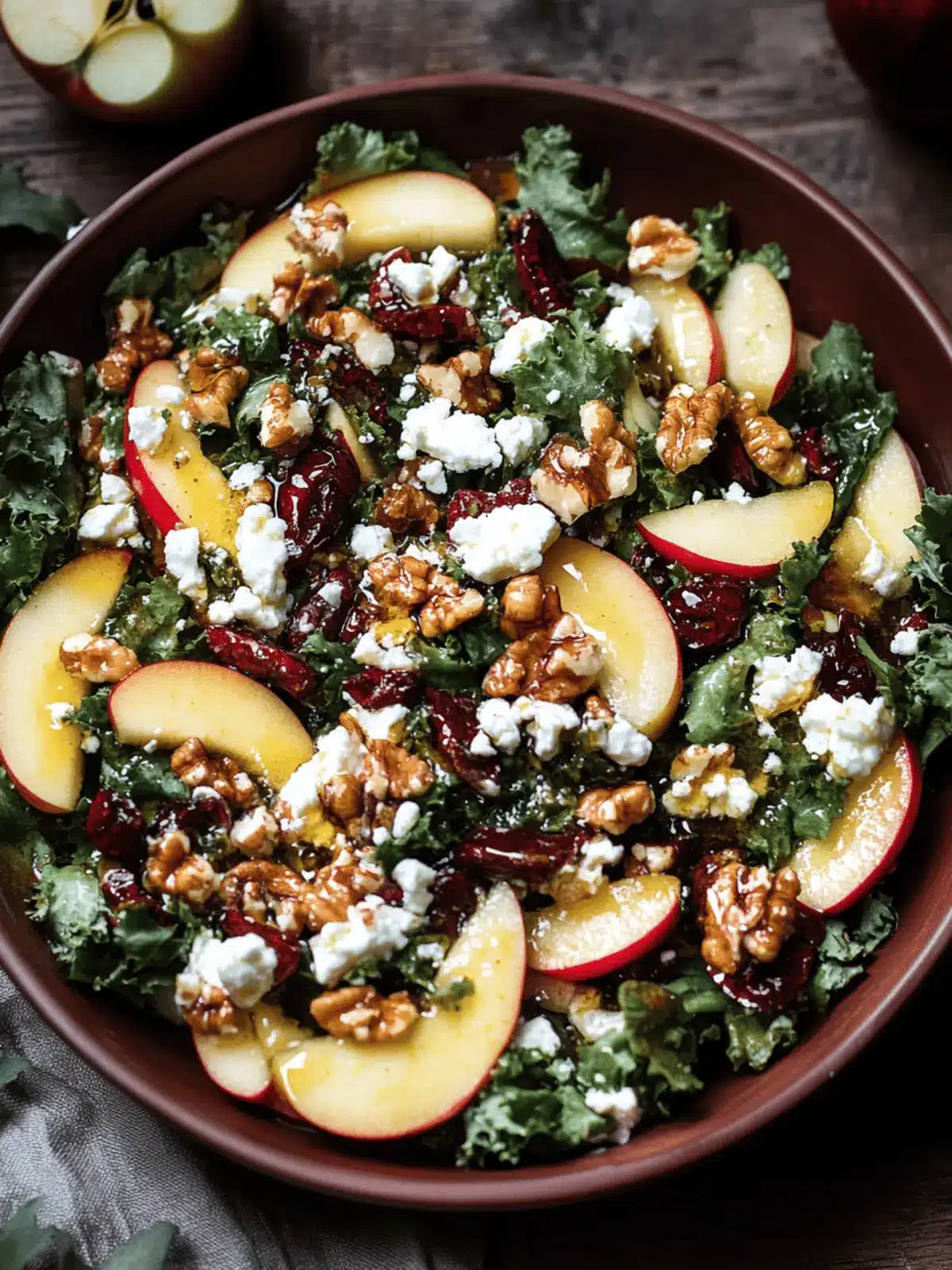 Delicious Autumn Harvest Honeycrisp Apple and Feta Salad 2 Autumn Harvest Honeycrisp Apple and Feta Salad
