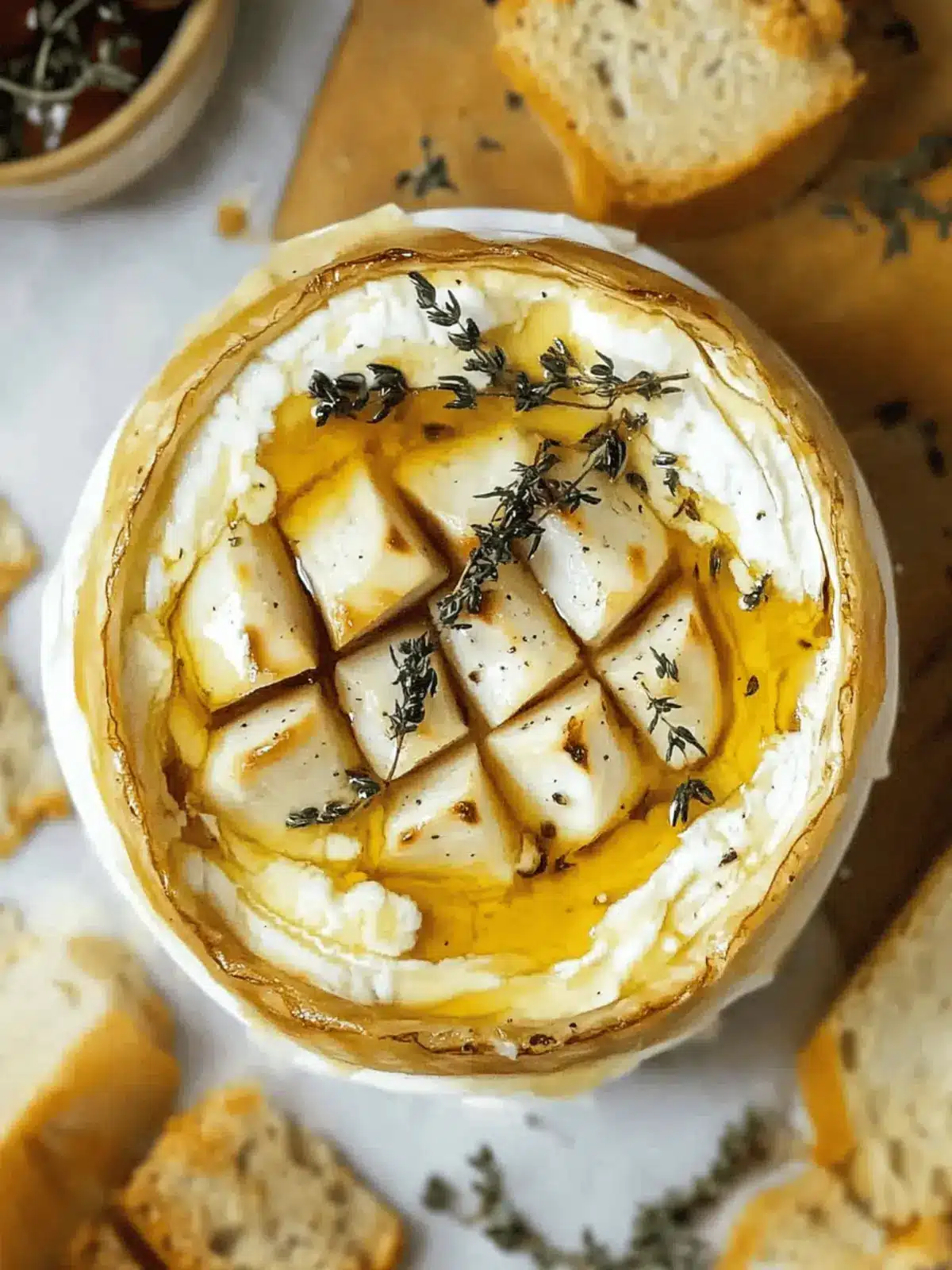 Irresistible Baked Camembert with Garlic and Honey Bliss 2 Baked Camembert