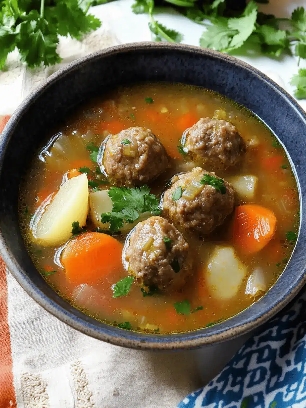 Comforting Caldo de Alb ³ndigas: Your New Favorite Soup Recipe 3 Caldo de Alb ³ndigas (Mexican Meatball Soup)