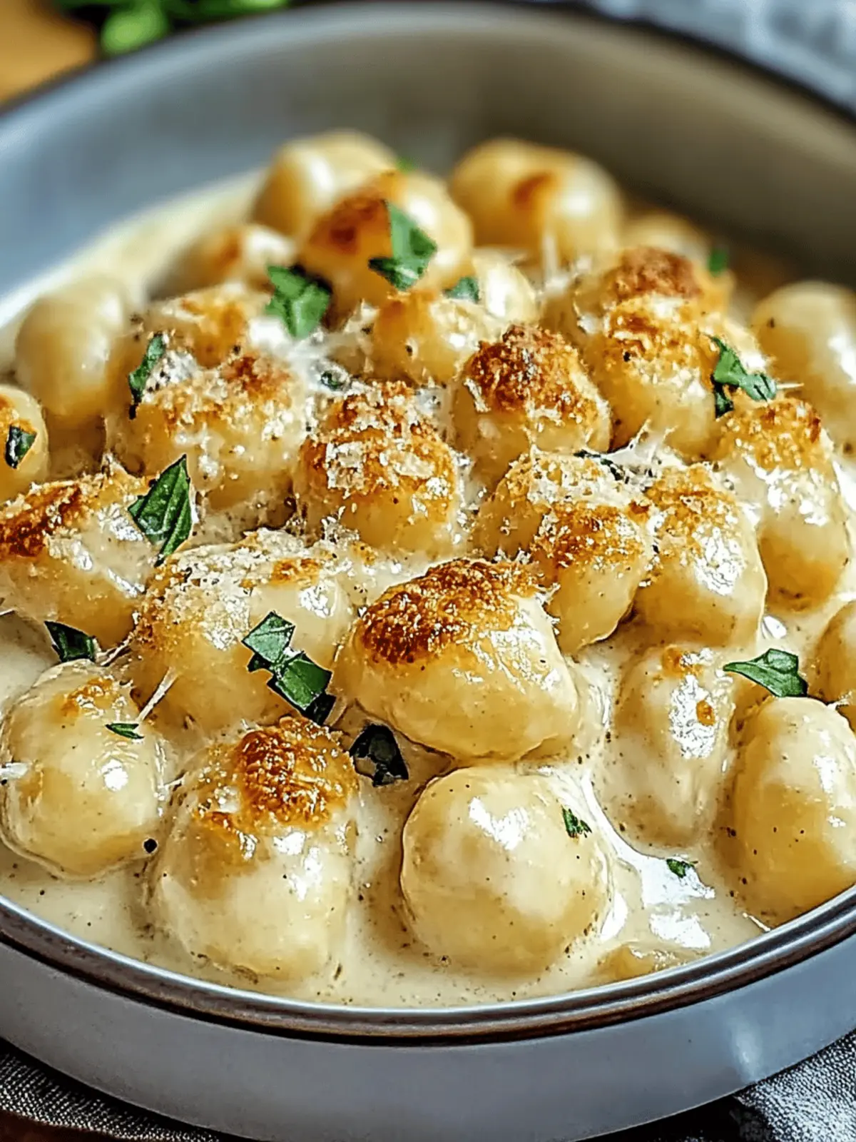 Creamy Crack Chicken Gnocchi
