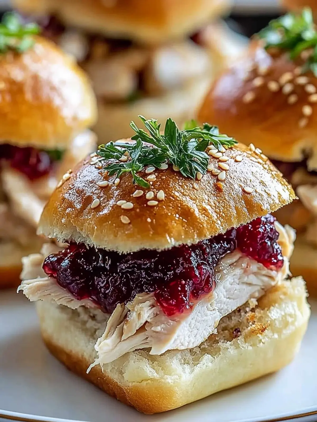 Thanksgiving Leftover Turkey Cranberry Sliders You ll Love 4 Thanksgiving Leftover Turkey Cranberry Sliders