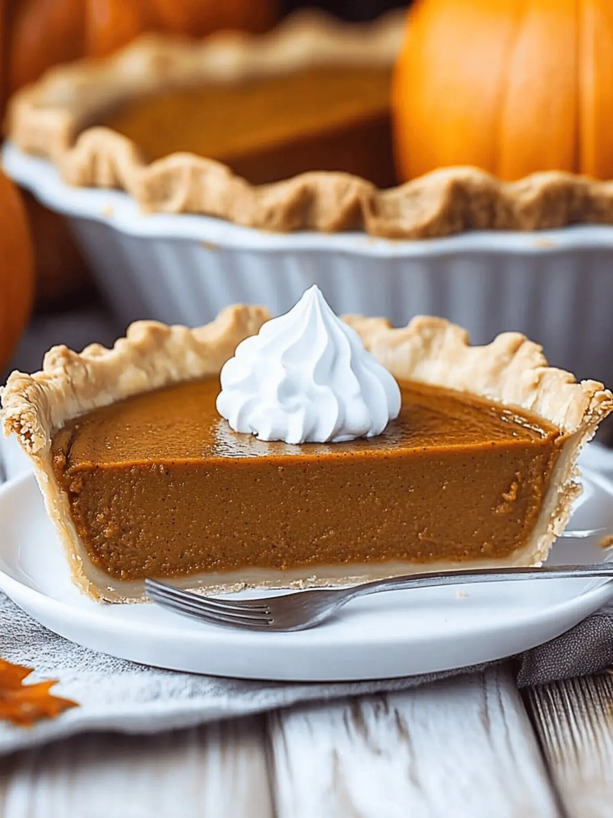 Perfect Crustless Pumpkin Pie