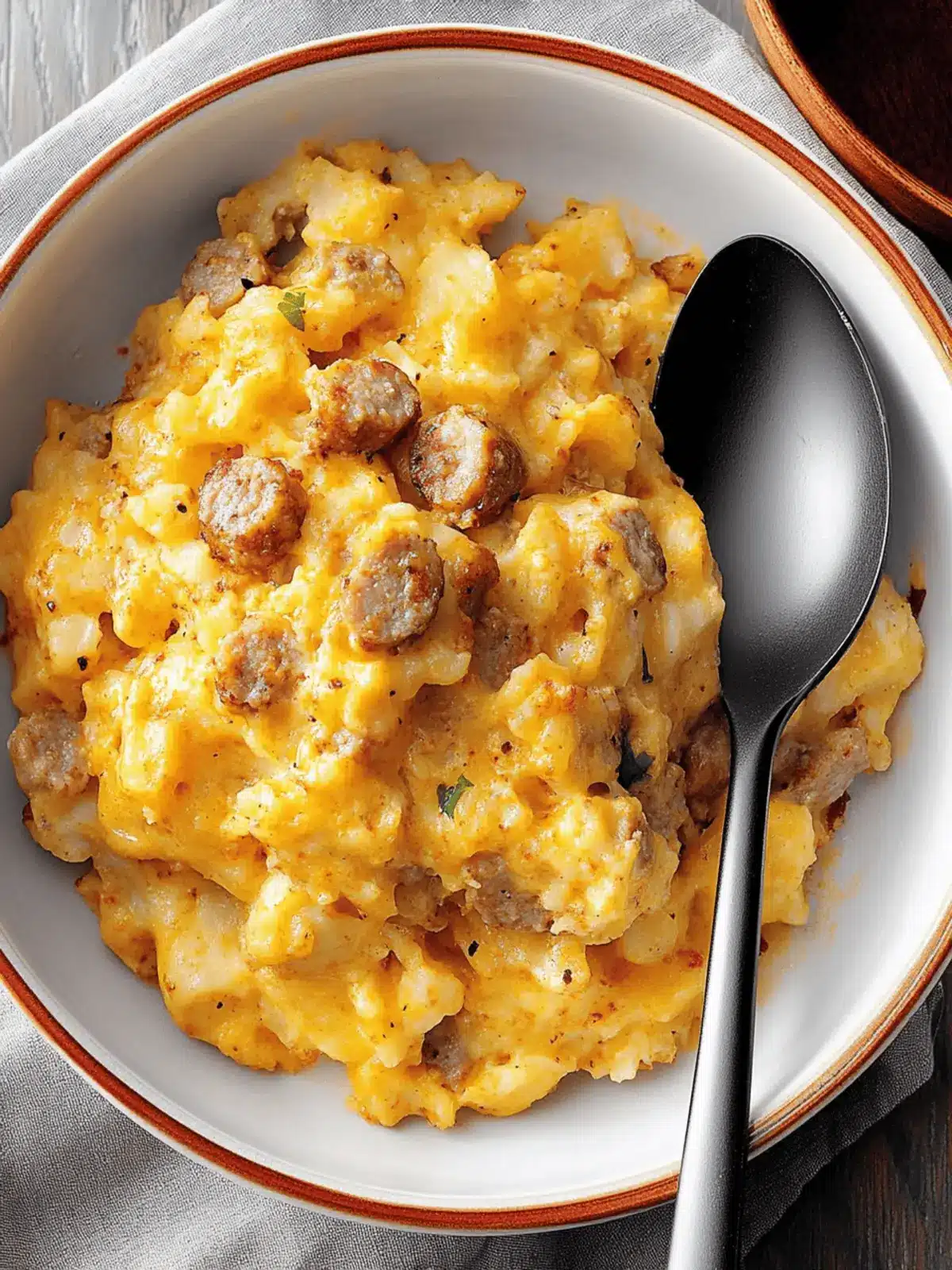 Spicy Sausage Hash Browns
