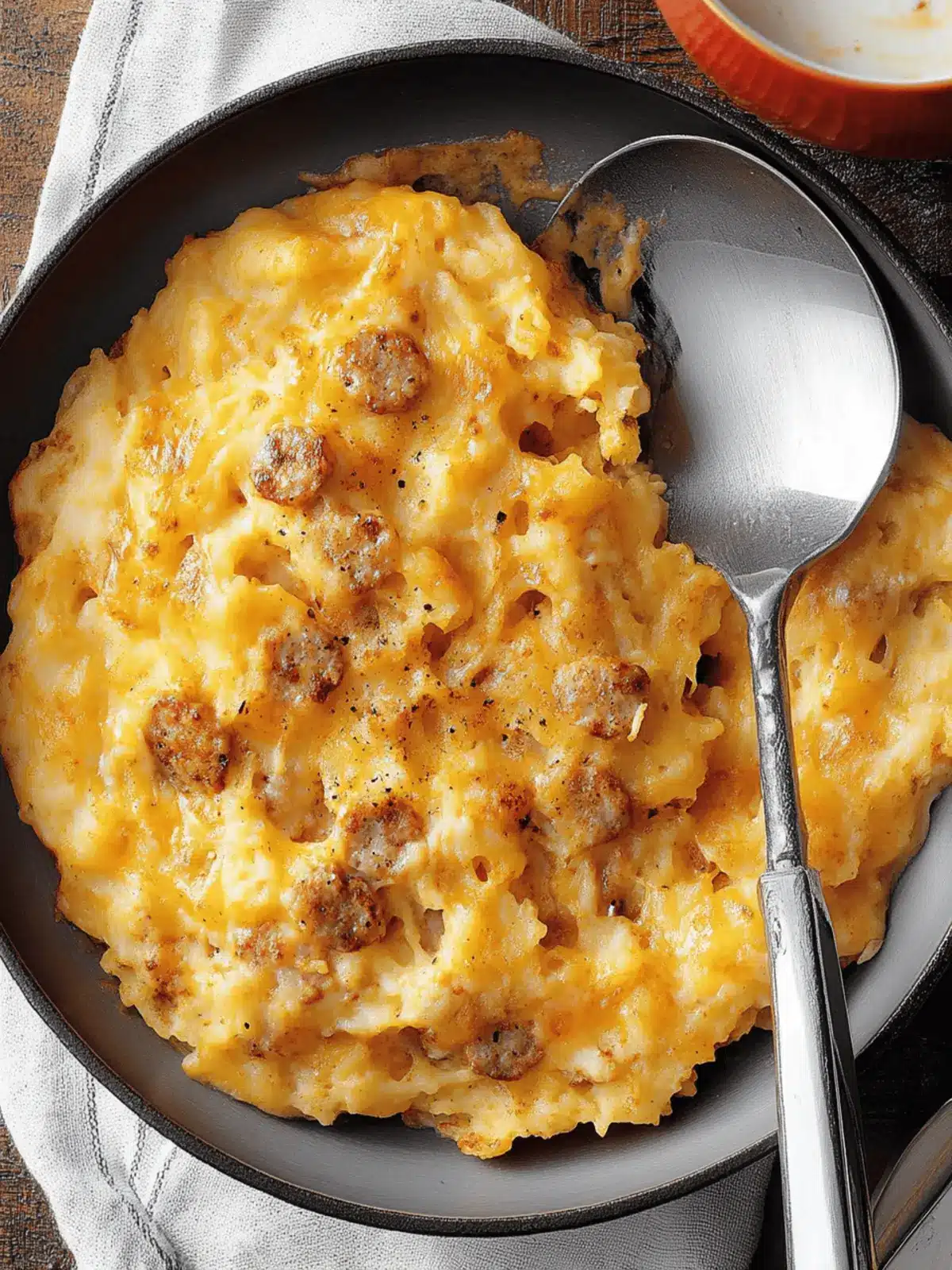 Spicy Sausage Hash Browns