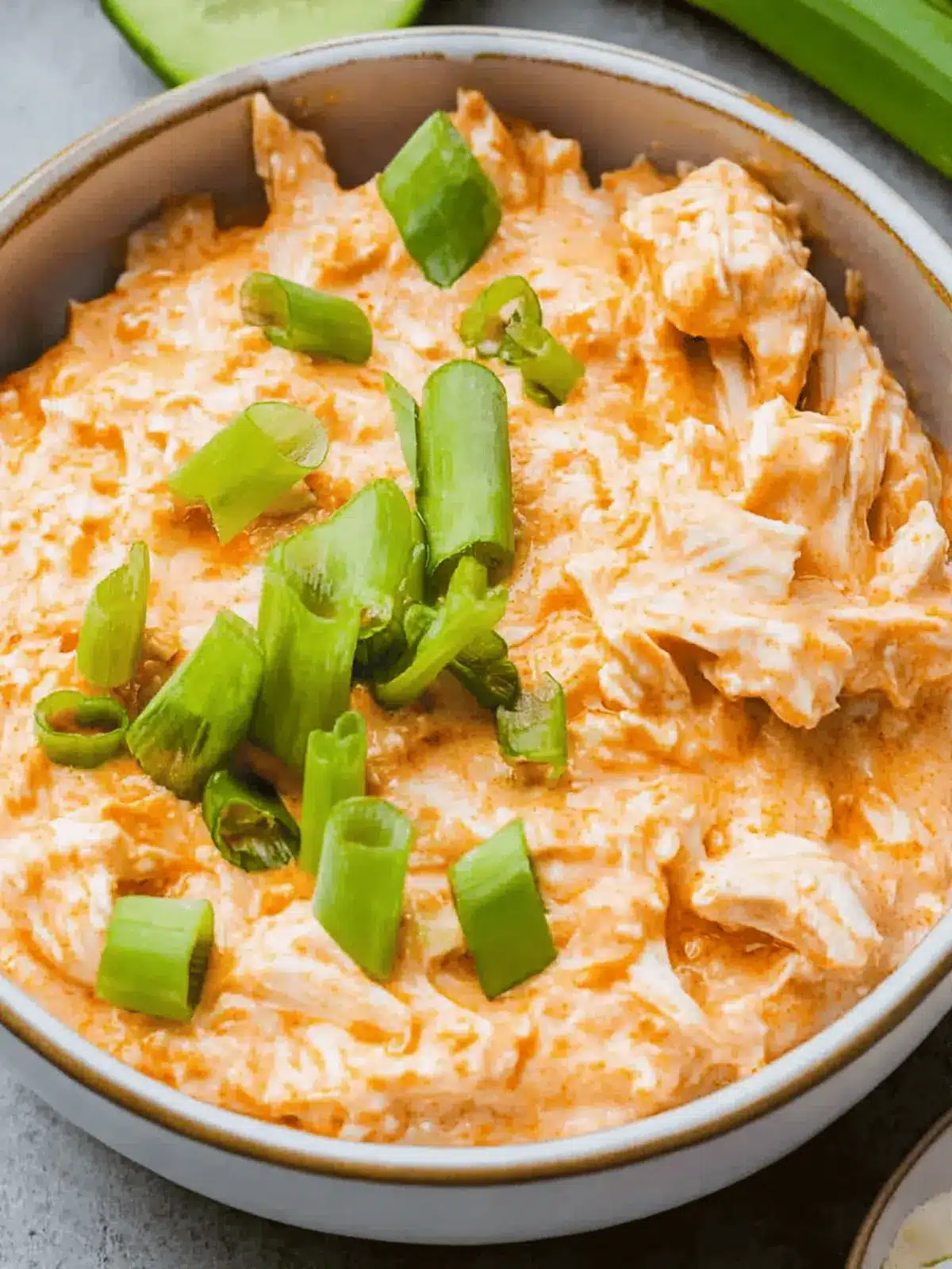 High Protein Buffalo Chicken Dip for Guilt-Free Snacking 4 High Protein Buffalo Chicken Dip