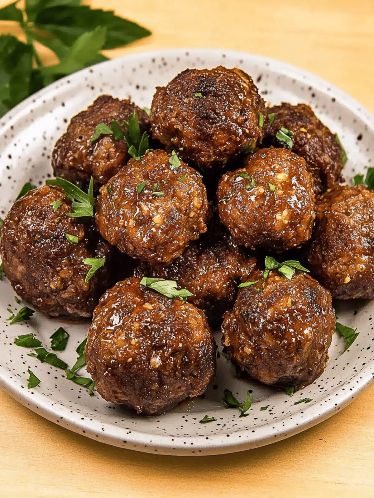 Savory Bison Meatballs with Wild Rice and Cranberries Delight 2 Bison Meatballs