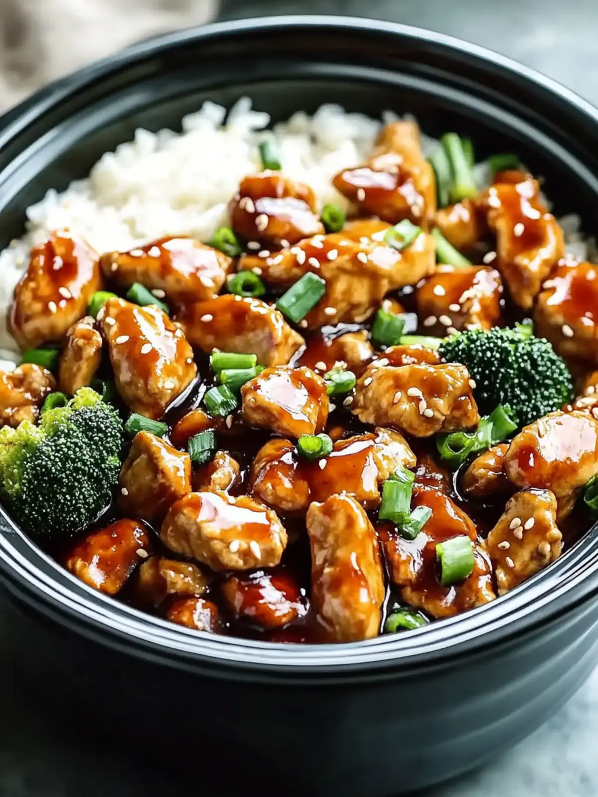 Crockpot Teriyaki Chicken