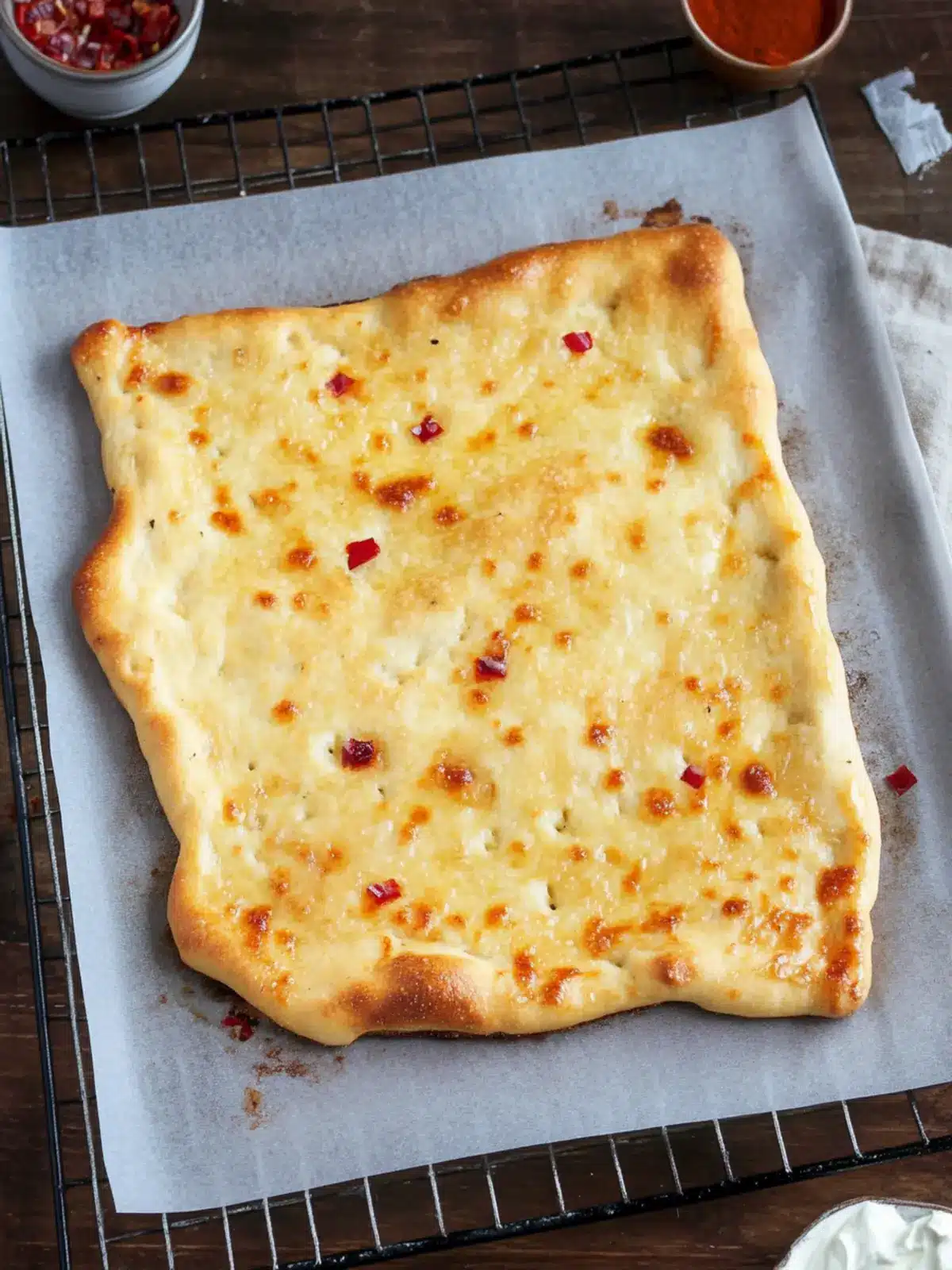 Cottage Cheese Flatbread