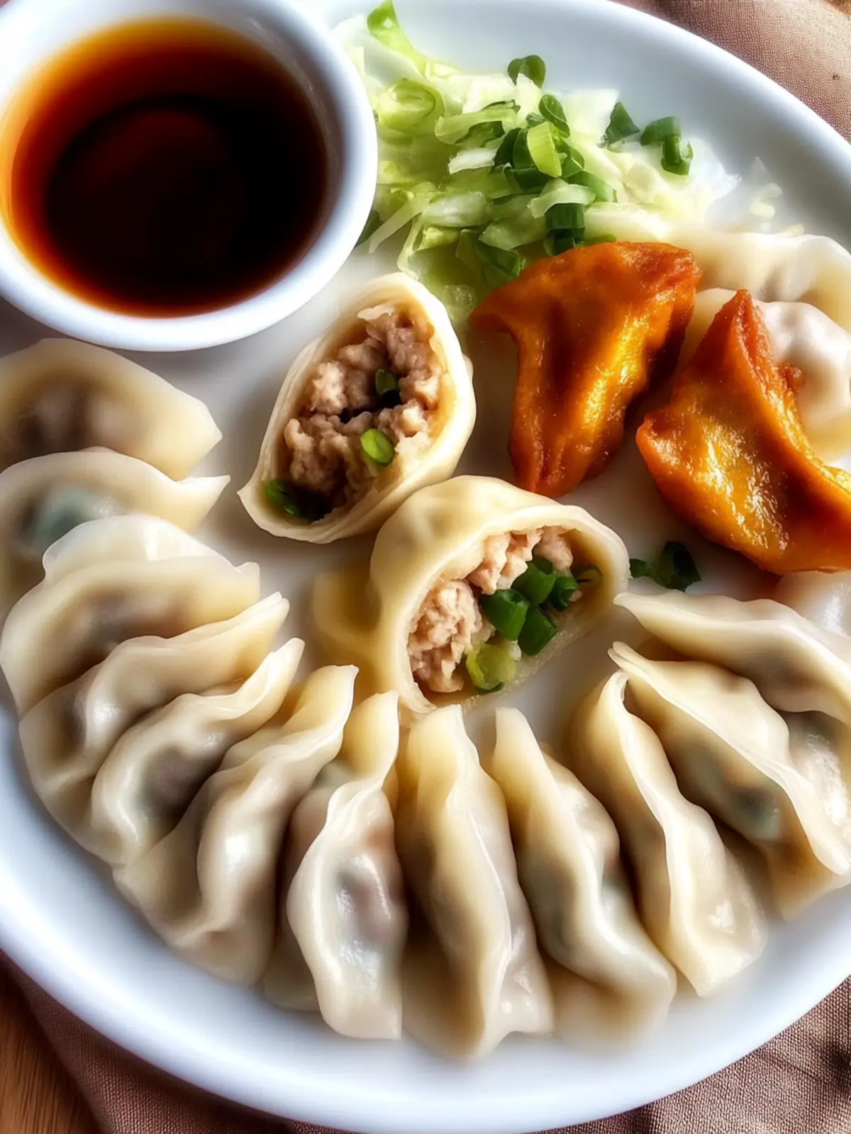 Craft Authentic Asian Dumplings with Irresistible Fillings 2 Authentic Asian Dumplings