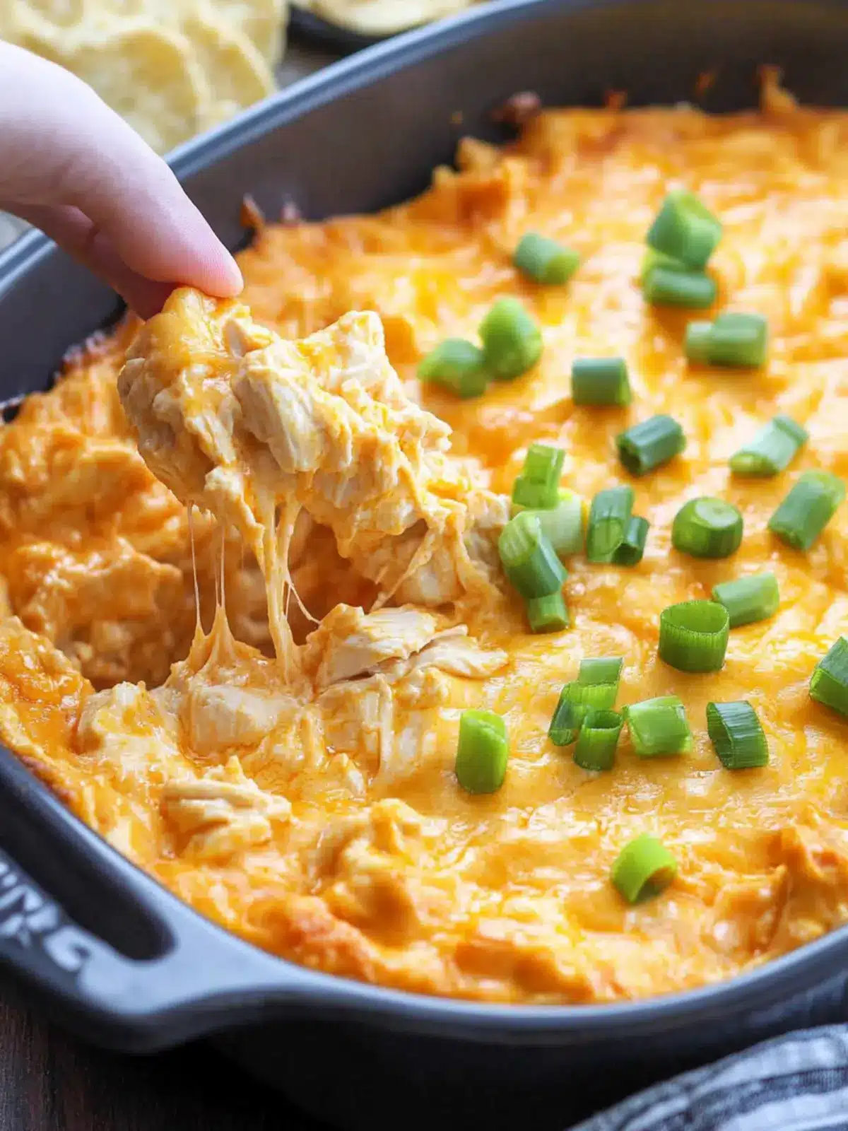 Buffalo Chicken Dip Recipe (Oven)