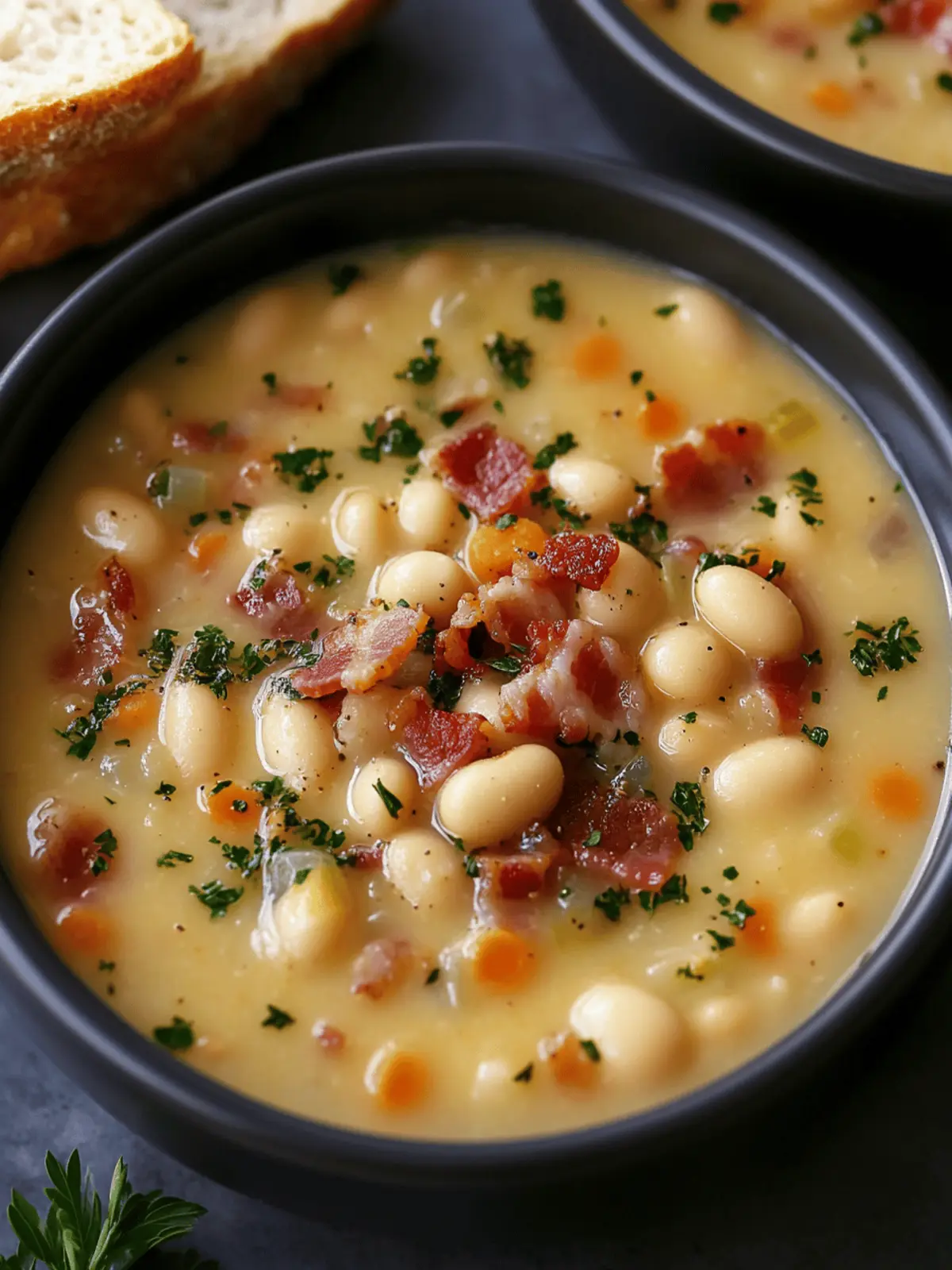 White Bean Soup with Bacon