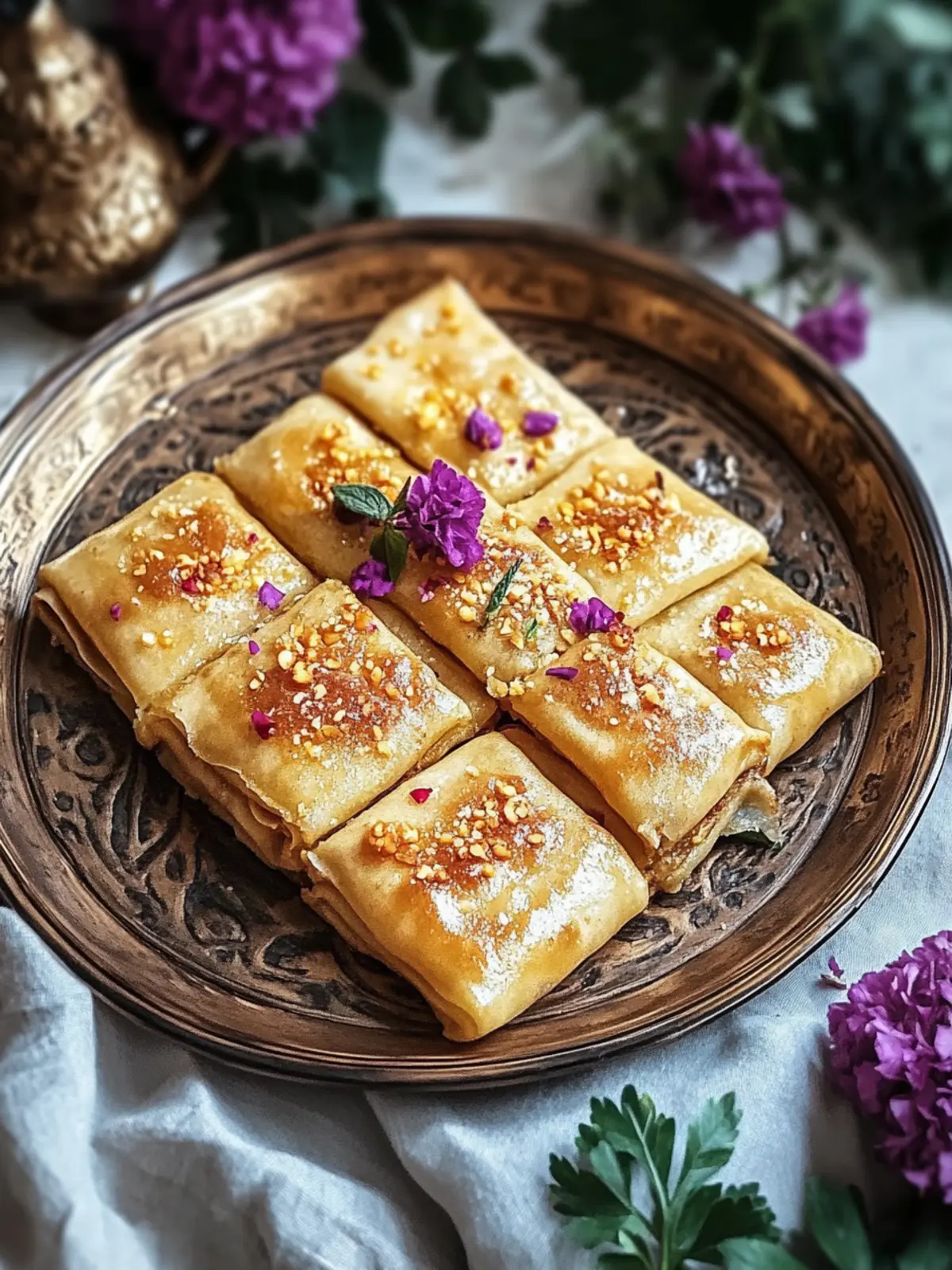 Baked Puran Poli Rolls