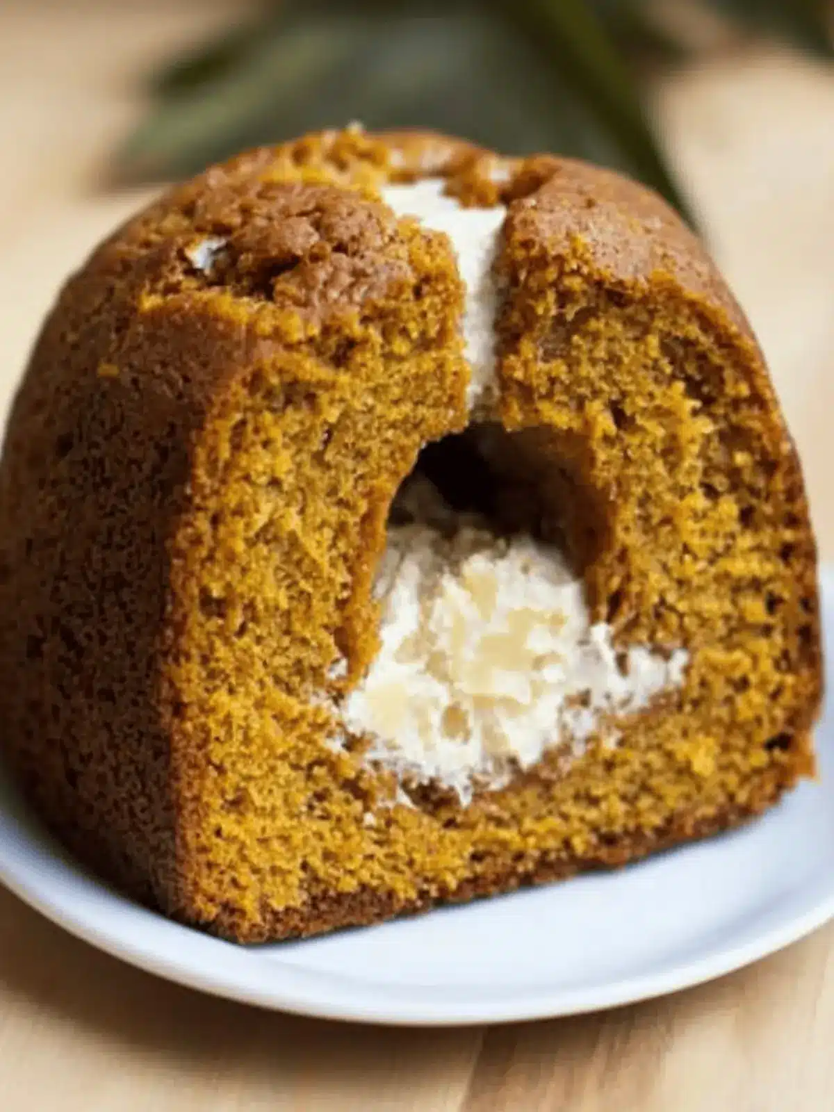 Pumpkin Bread Ring With Maple Cream Cheese Filling Bliss 2 Pumpkin Bread Ring With Maple Cream Cheese Filling