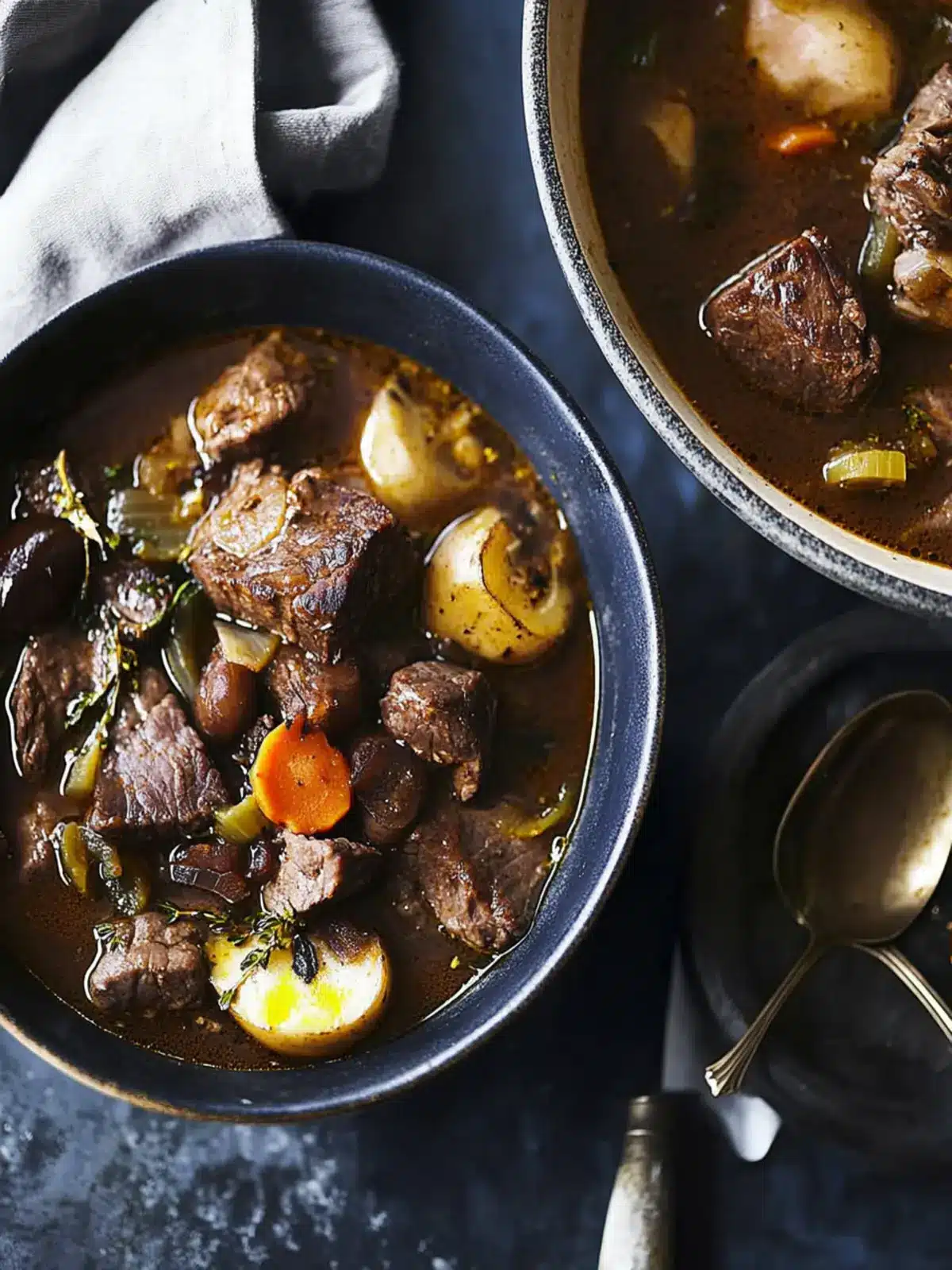 Coffee and Wine Beef Stew
