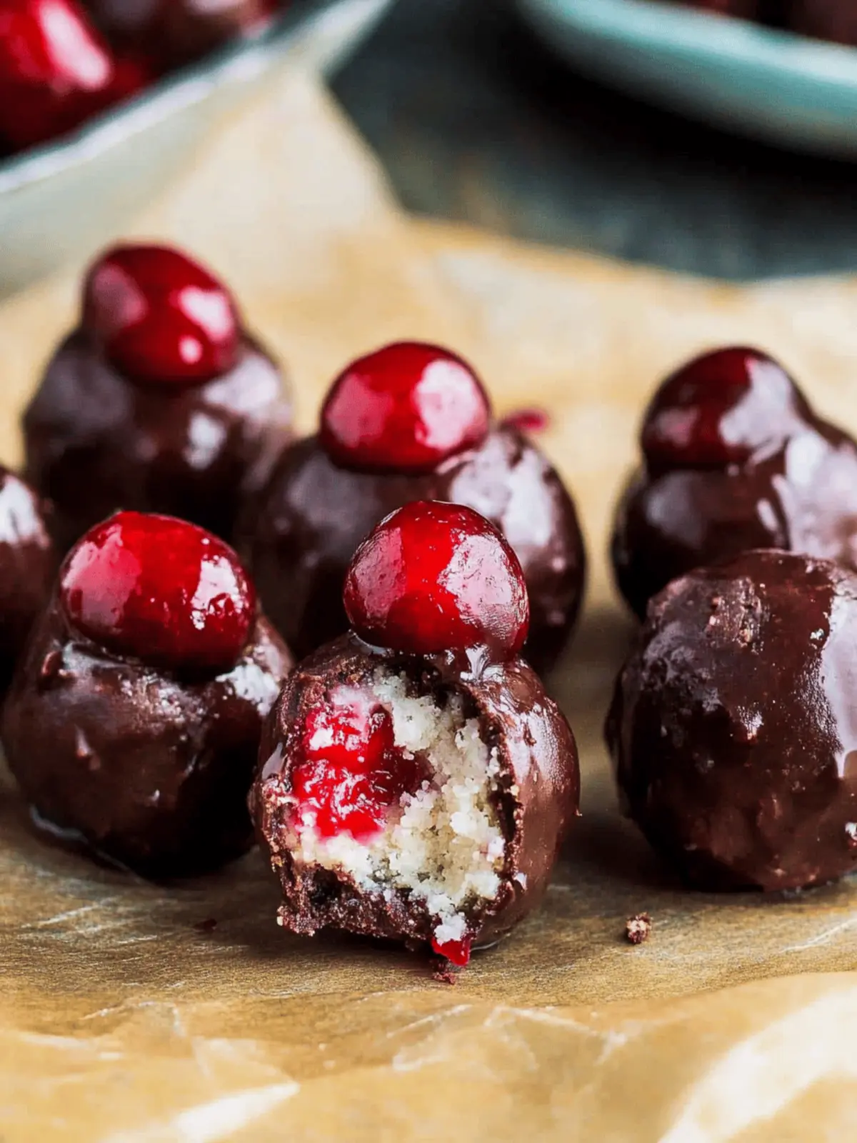 Cherry Bourbon Balls