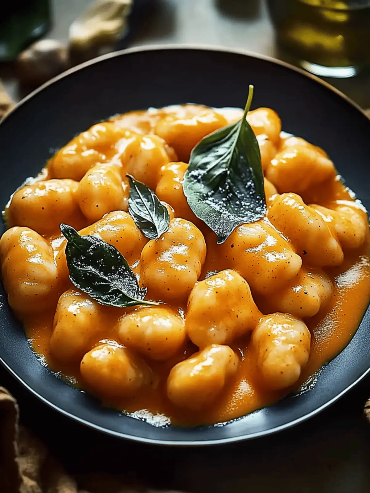 Creamy Pumpkin Gnocchi Delight