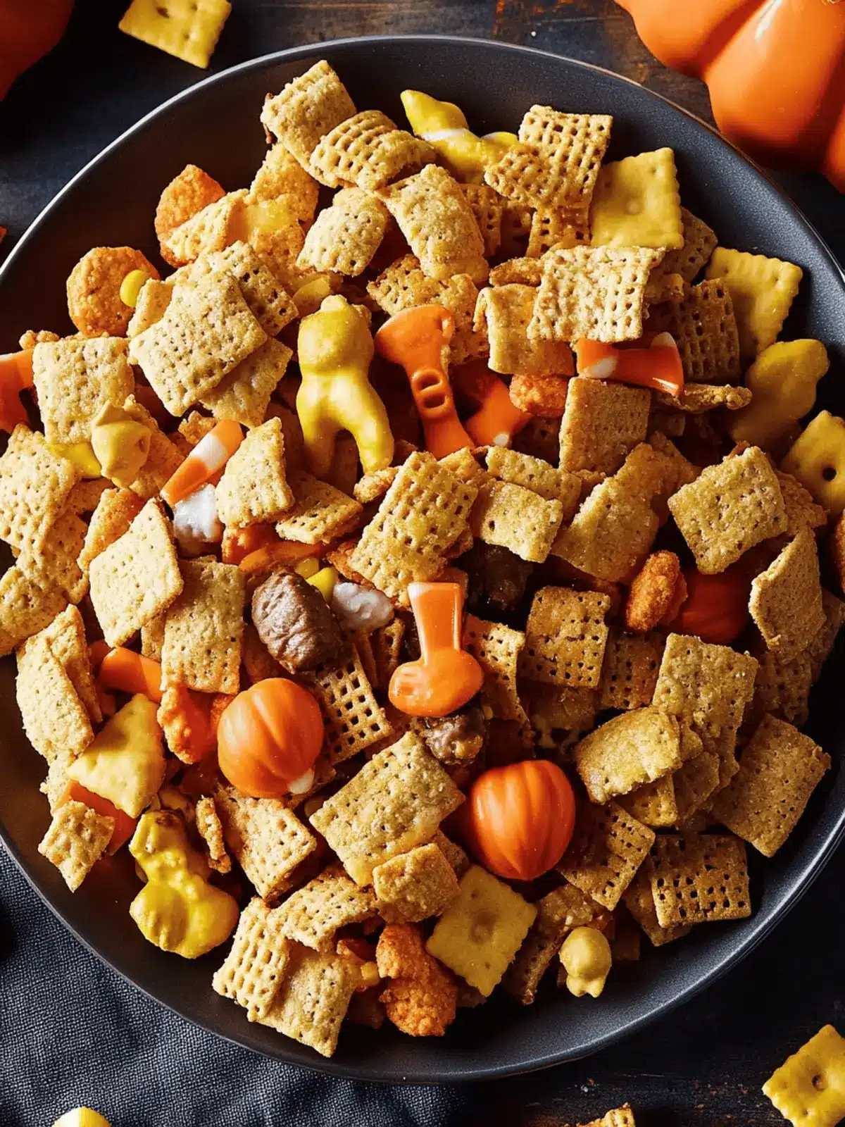 Deliciously Spooky Halloween Chex Mix for Fun Gatherings 2 Halloween Chex Mix