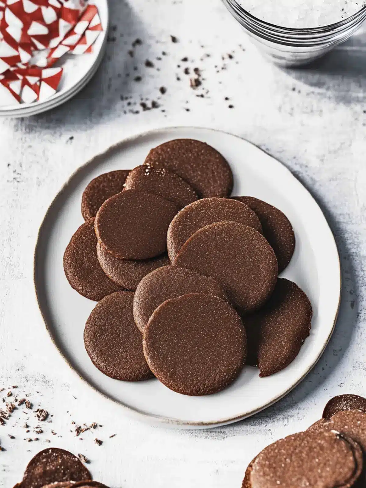Chocolate Cut-Out Cookies