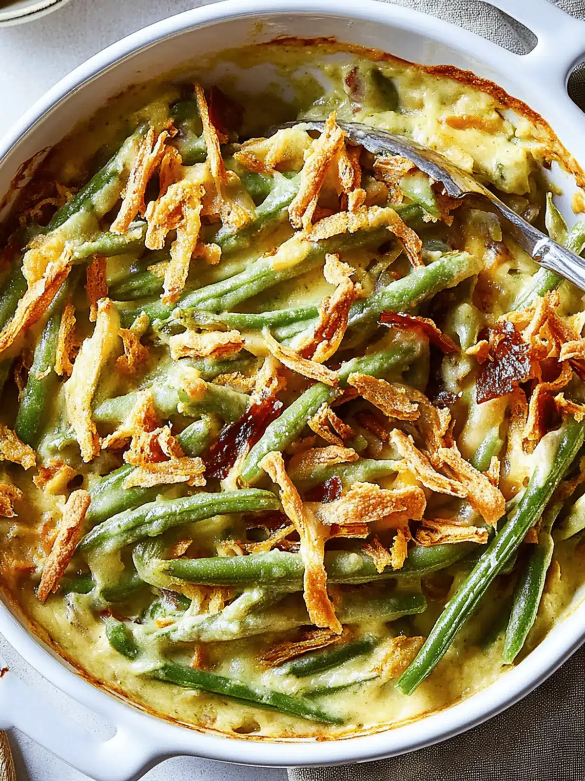 Loaded Green Bean Casserole