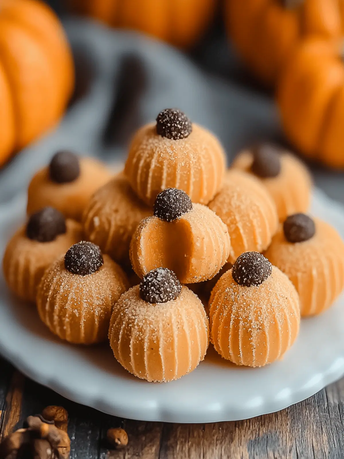 Decadent Pumpkin Cheesecake Truffles to Elevate Your Fall Desserts 2 Pumpkin Cheesecake Truffles