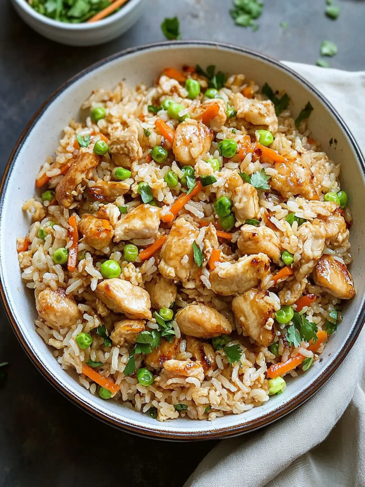 Bang Bang Chicken Fried Rice