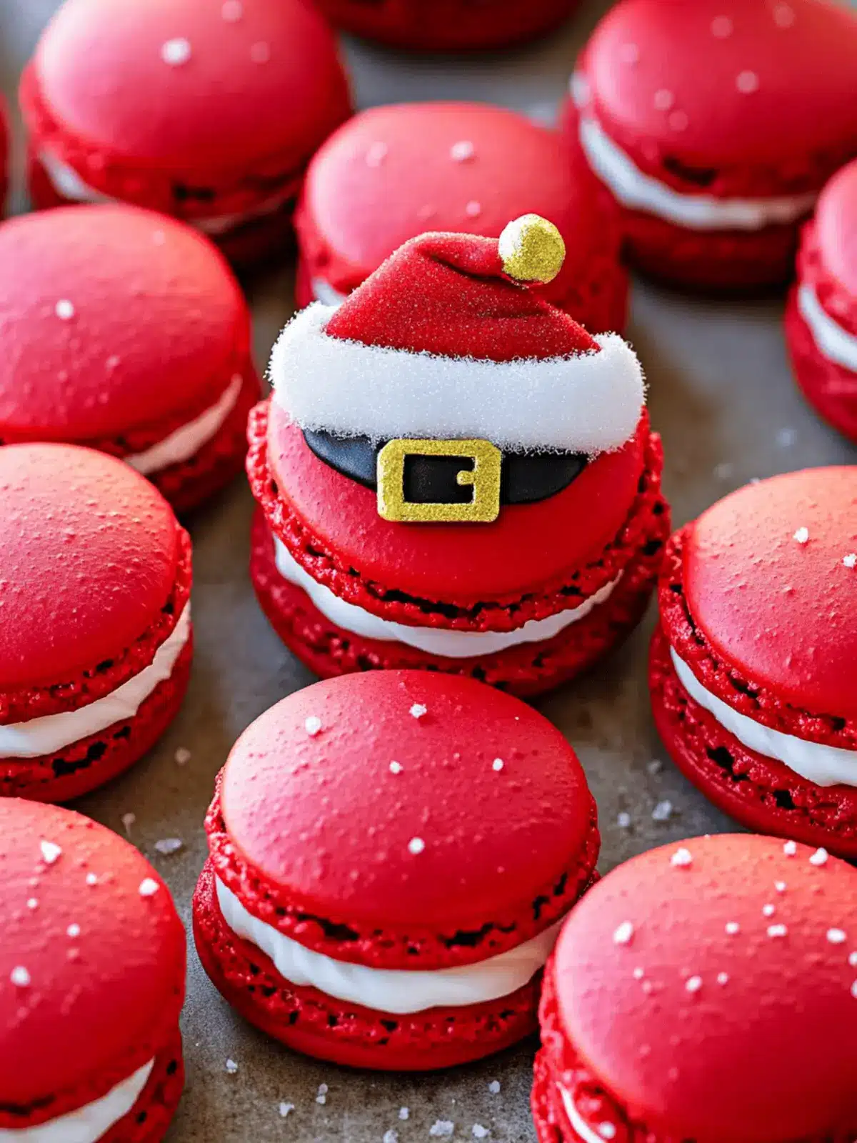 Santa Claus Macarons