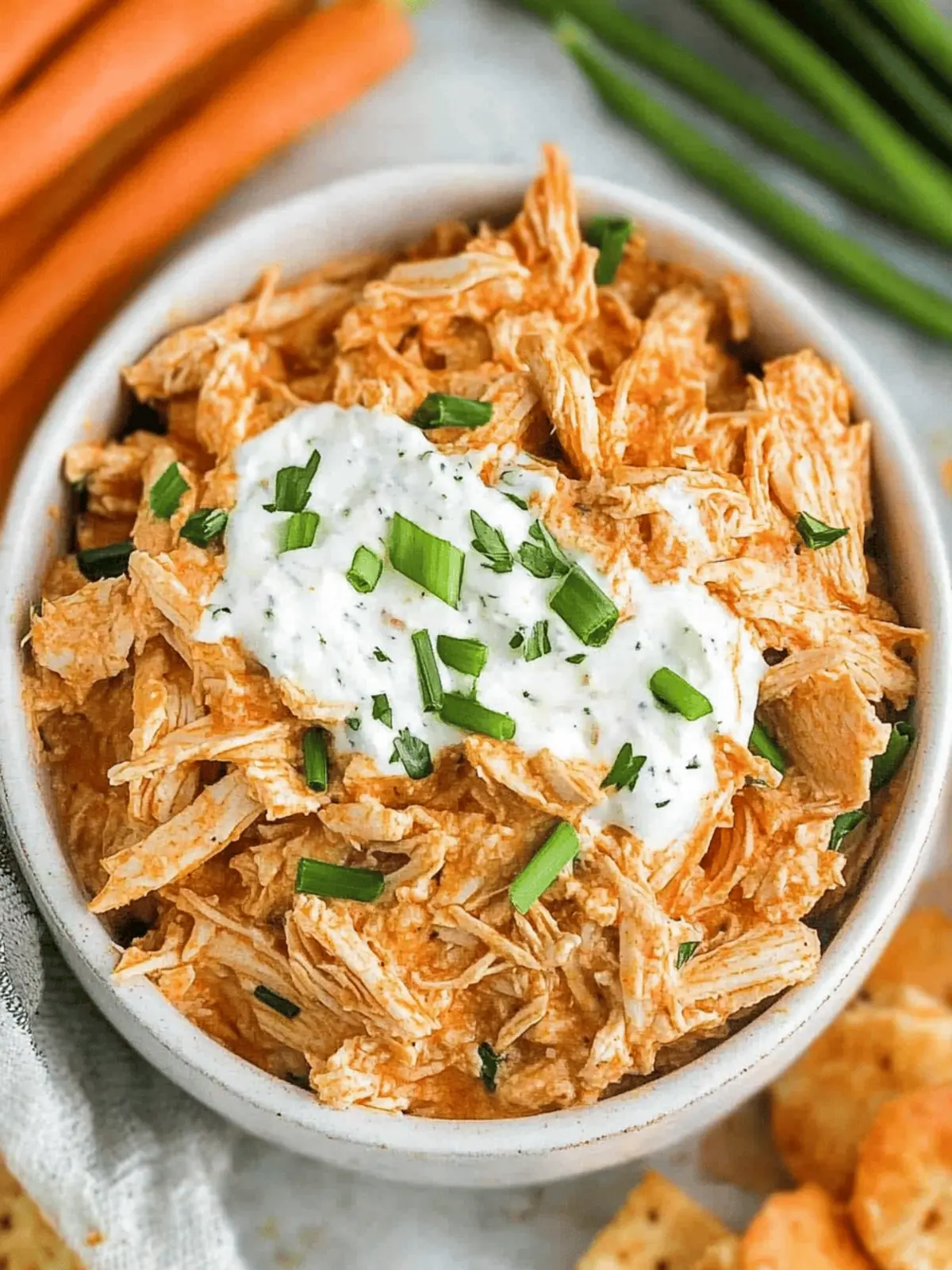 Dairy Free Buffalo Chicken Dip