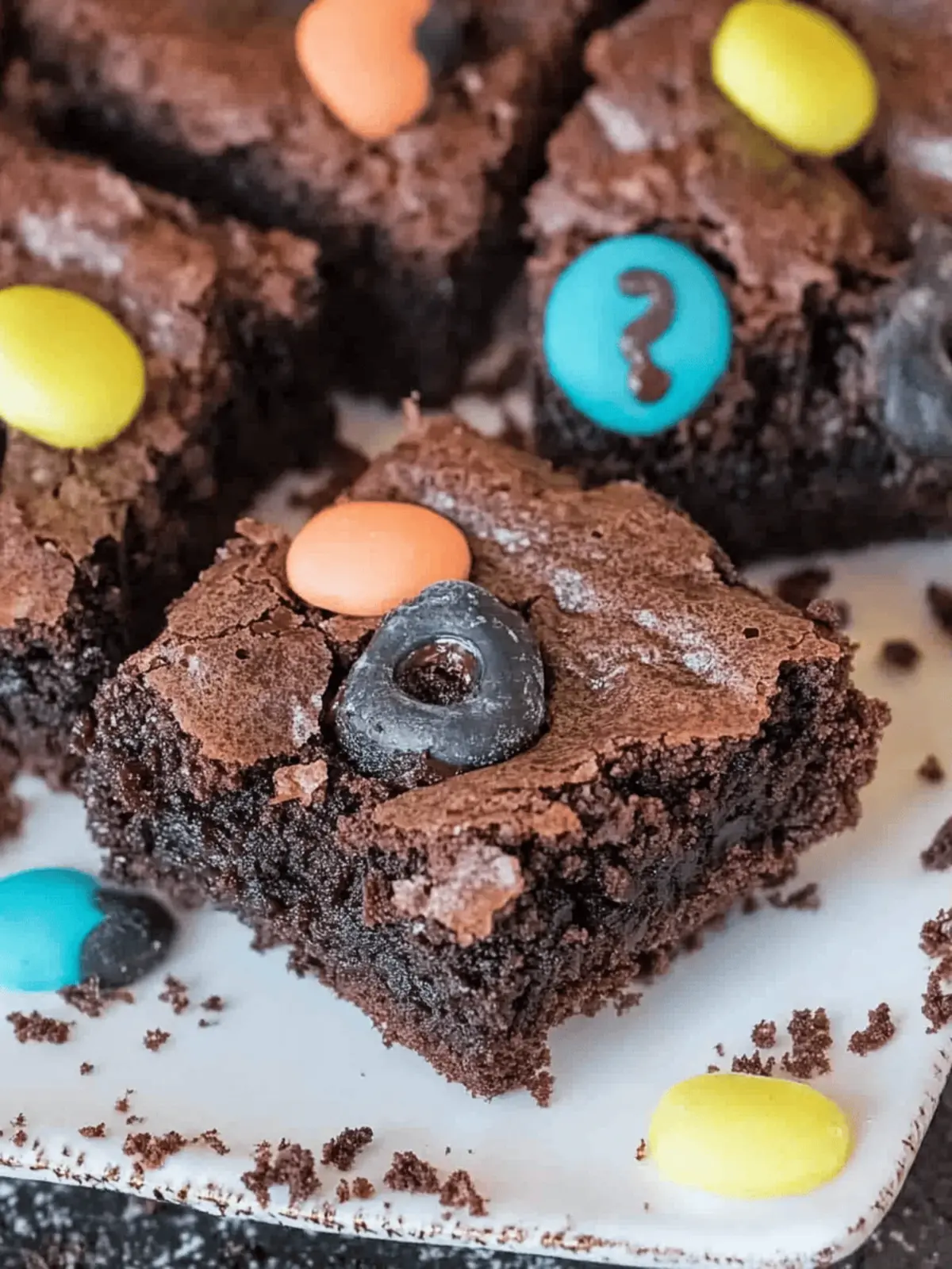 Dirt Brownies