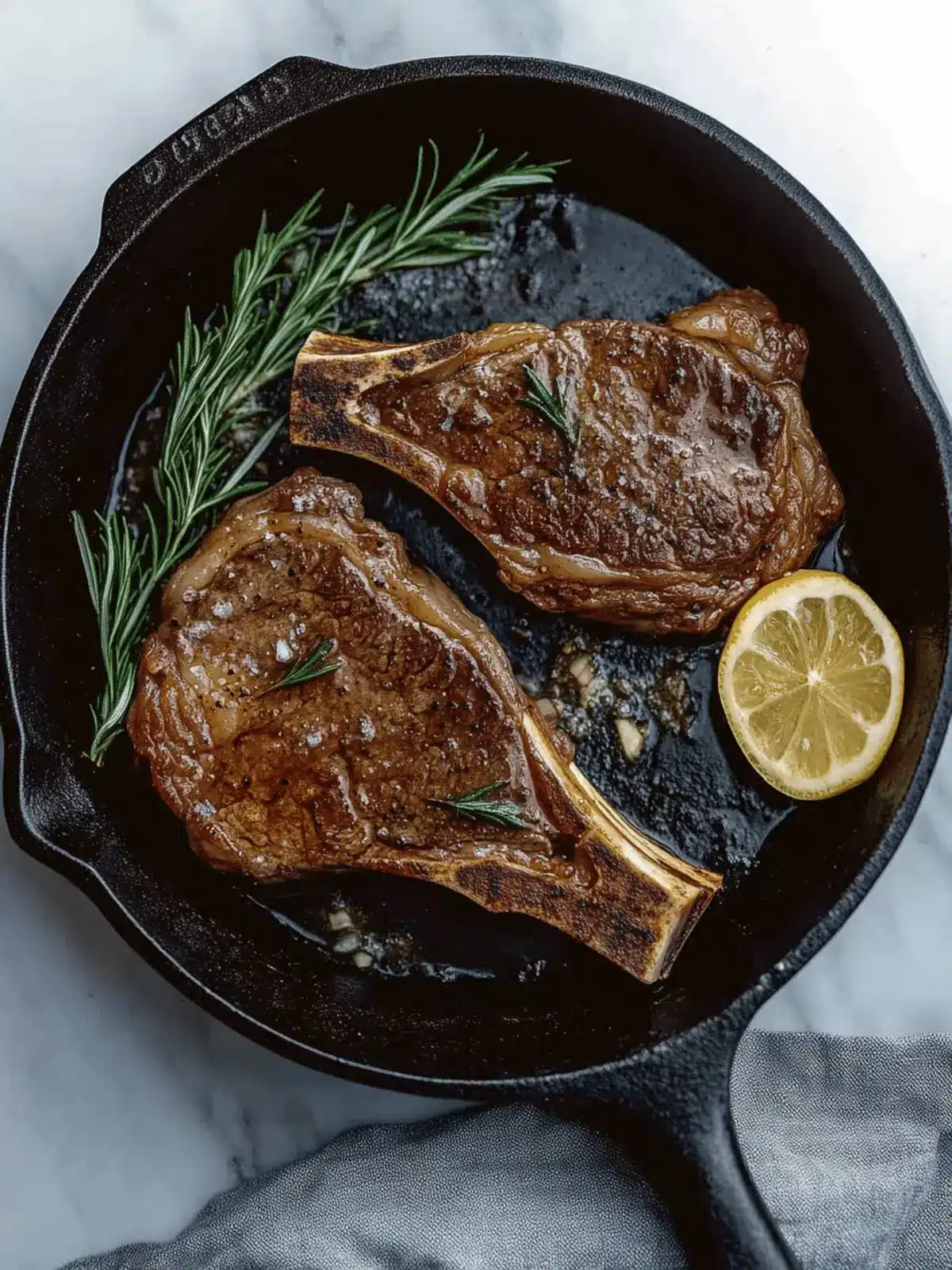 Cast Iron Skillet Steak