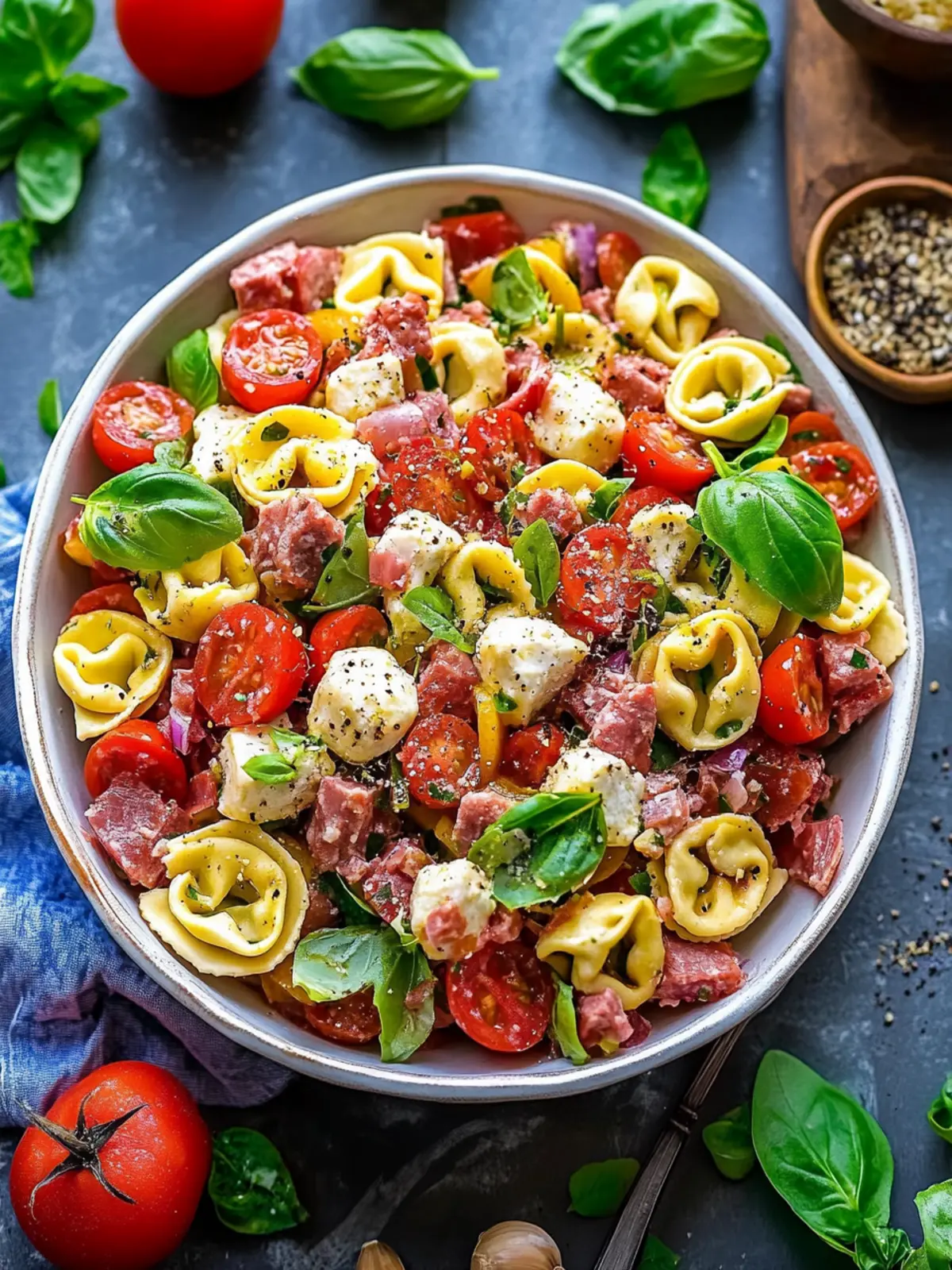 Antipasto Tortellini Pasta Salad