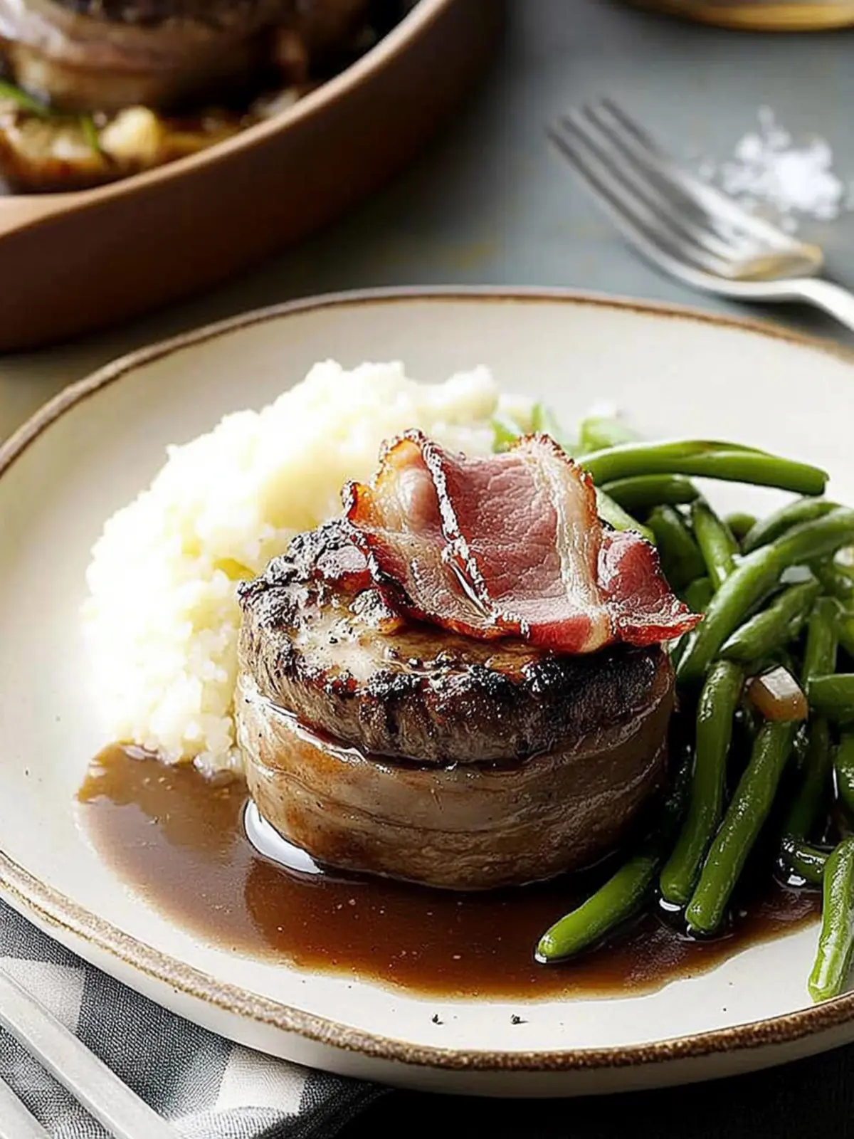 Bacon-Wrapped Steak
