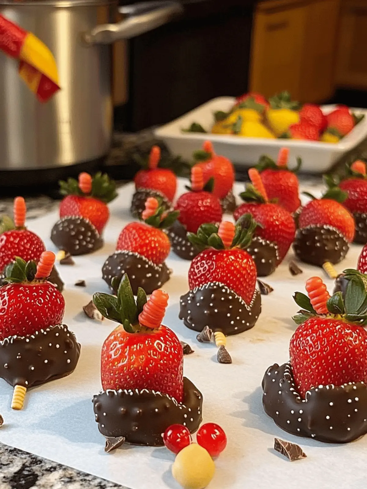 Chocolate Covered Strawberry Turkeys