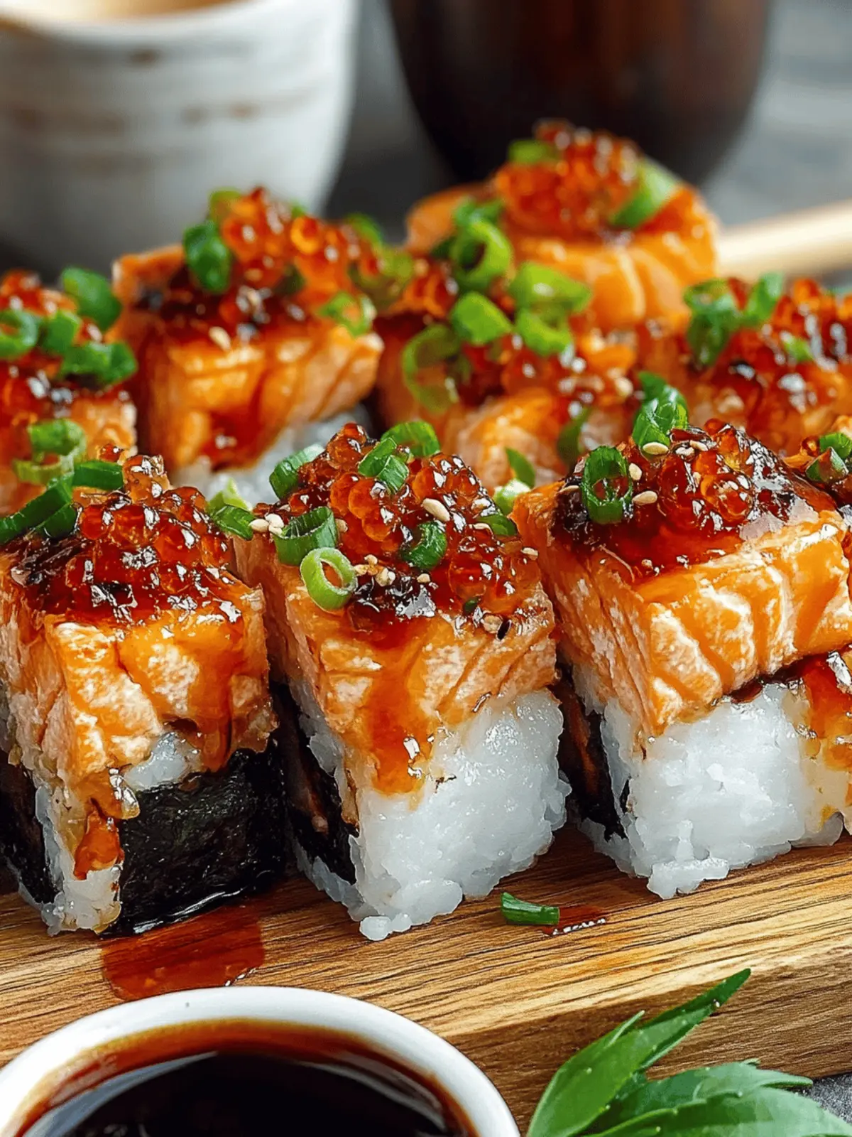 Delicious Spicy Salmon Sushi Bake: A Cozy Family Favorite 4 Spicy Salmon Sushi Bake