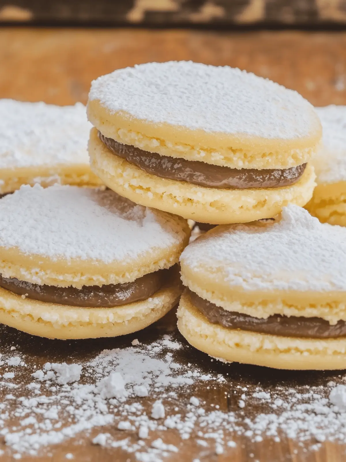 Traditional Cornstarch Alfajores