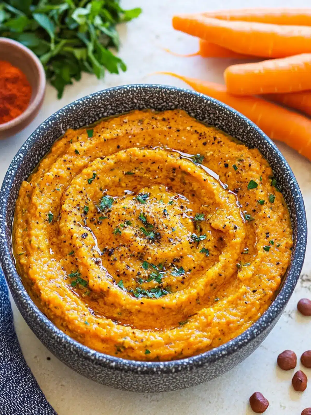 Easy Smoky Carrot Dip