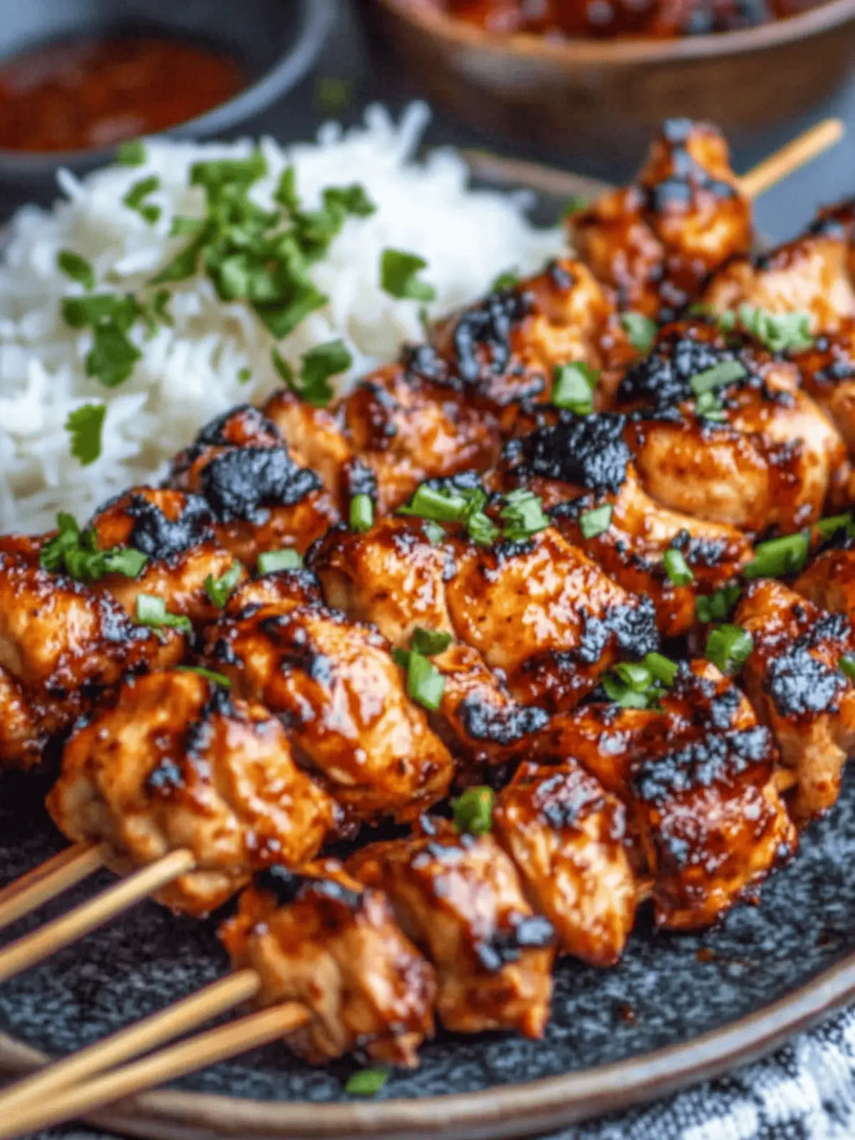 Savory Korean BBQ Chicken Skewers for a Flavor Explosion 2 Korean BBQ Chicken Skewers