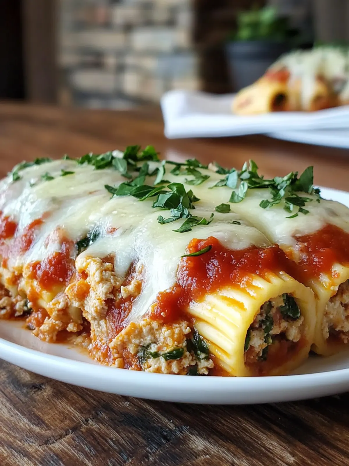 Stuffed Manicotti
