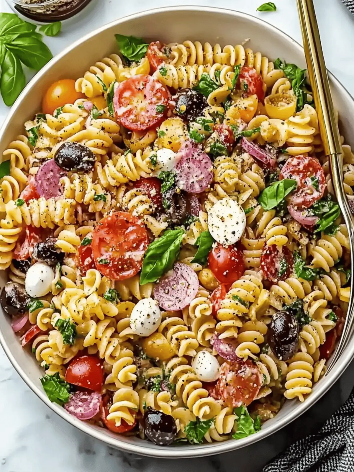 Quick Italian Pasta Salad