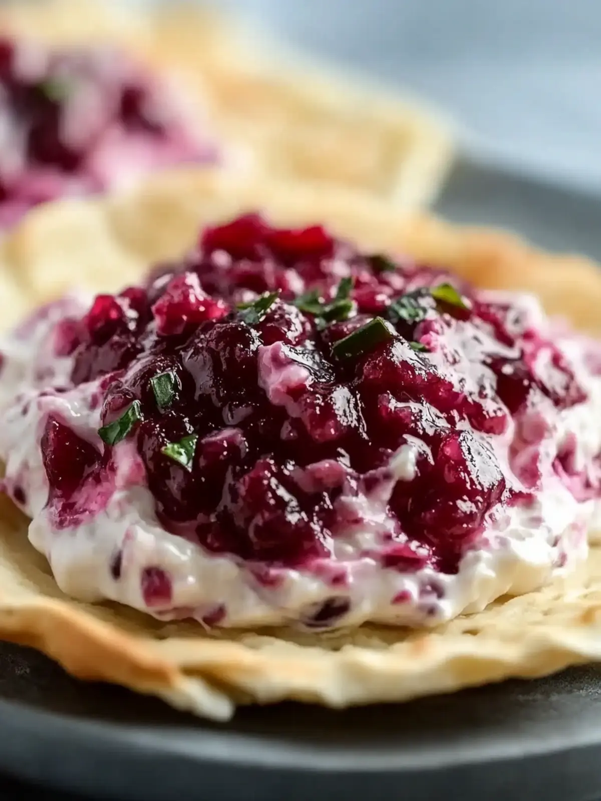 Spicy Cranberry Jalapeno Dip
