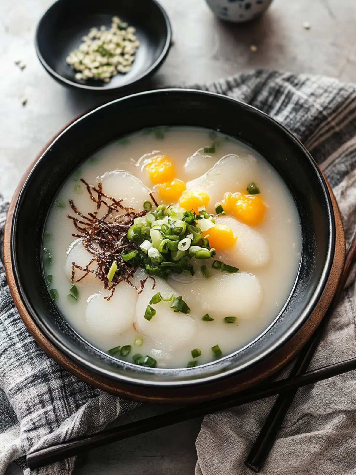 Delicious Tteokguk Korean Rice Cake Soup for Cozy Nights 2 Tteokguk (Korean Rice Cake Soup)