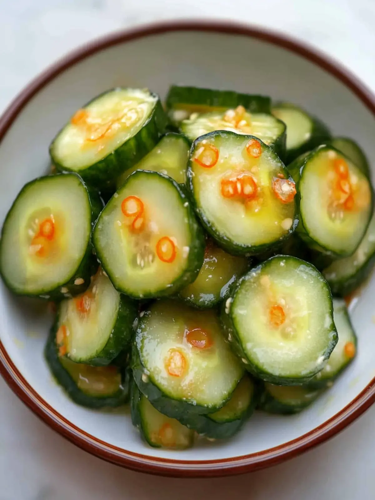 Din Tai Fung Cucumber Salad