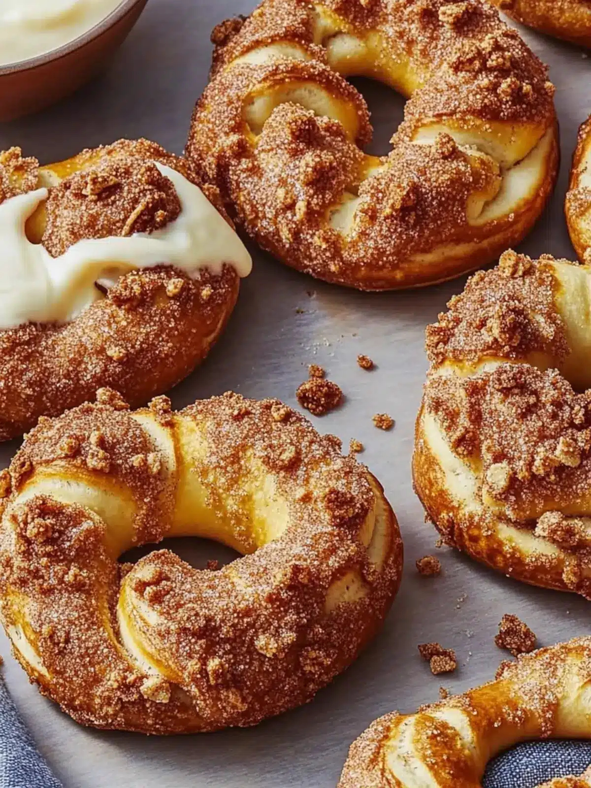 Cinnamon Crunch Soft Pretzels