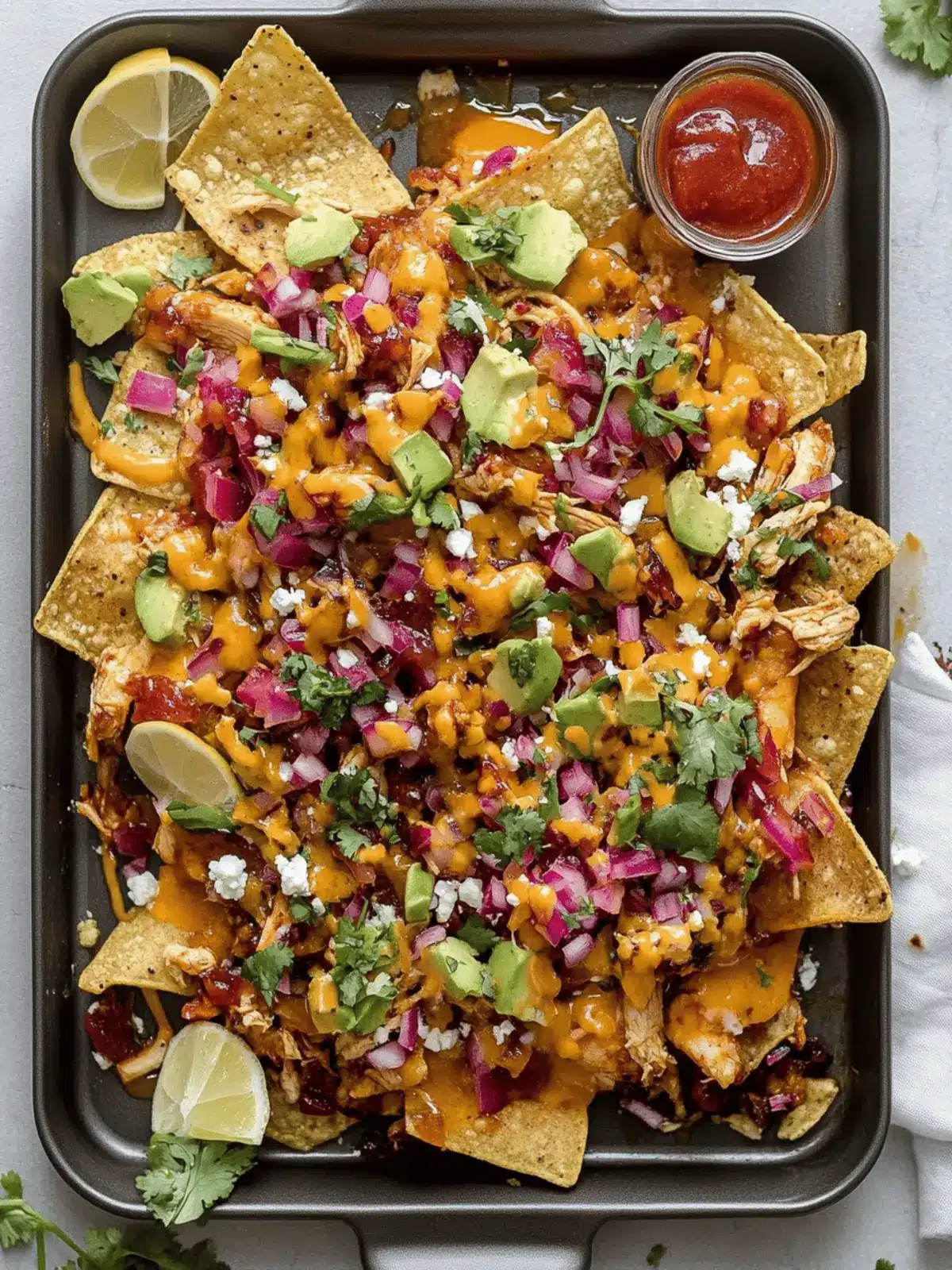 Hot Honey Chipotle BBQ Chicken Nachos That Wow Every Crowd 3 Hot Honey Chipotle BBQ Chicken Nachos