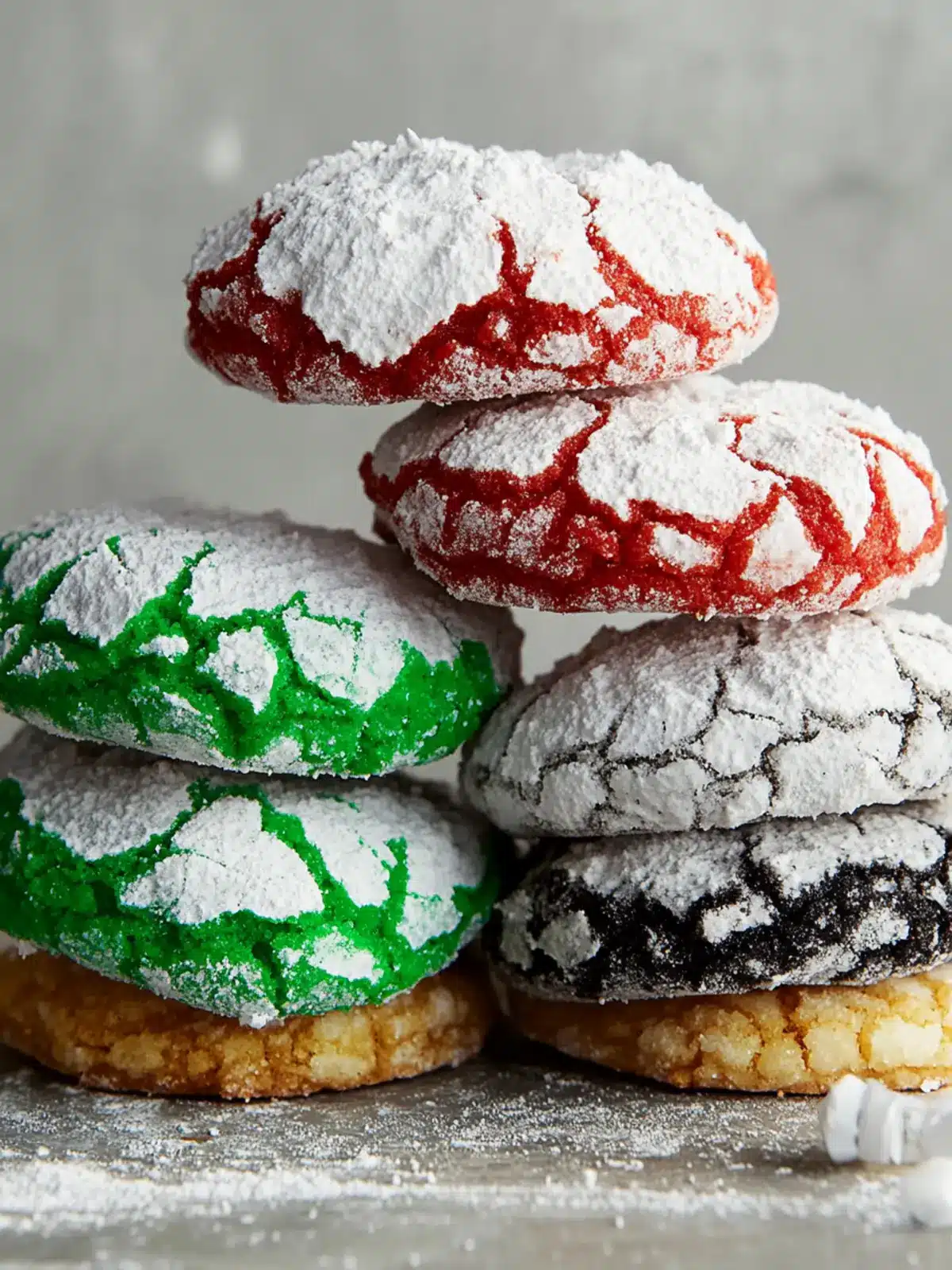Delicious Kwanzaa Crinkle Cookies for Festive Celebrations 2 Kwanzaa Crinkle Cookies