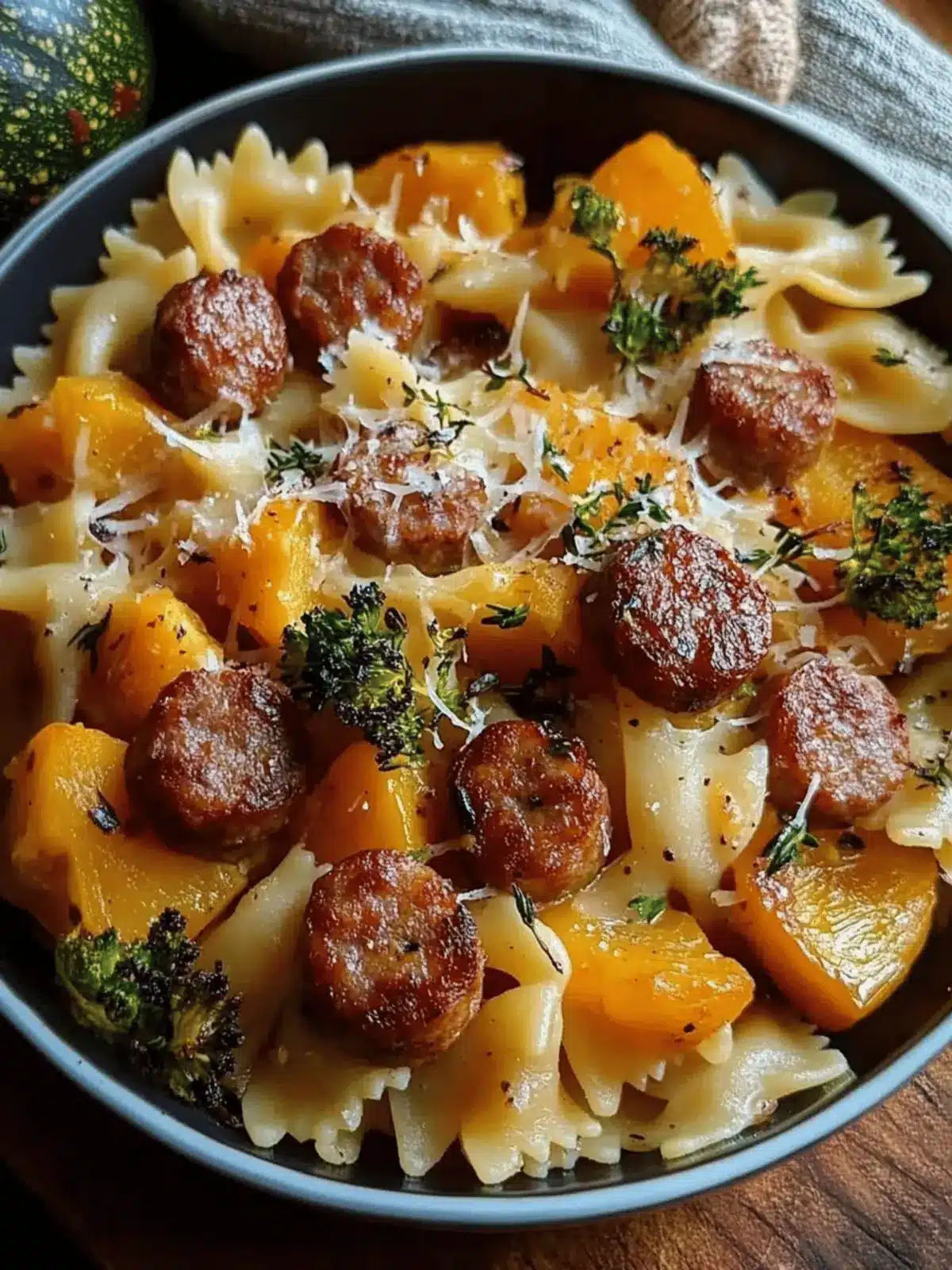 Autumn Sausage Pasta Squash: Cozy 25-Minute Comfort Dish 3 Autumn Sausage Pasta Squash