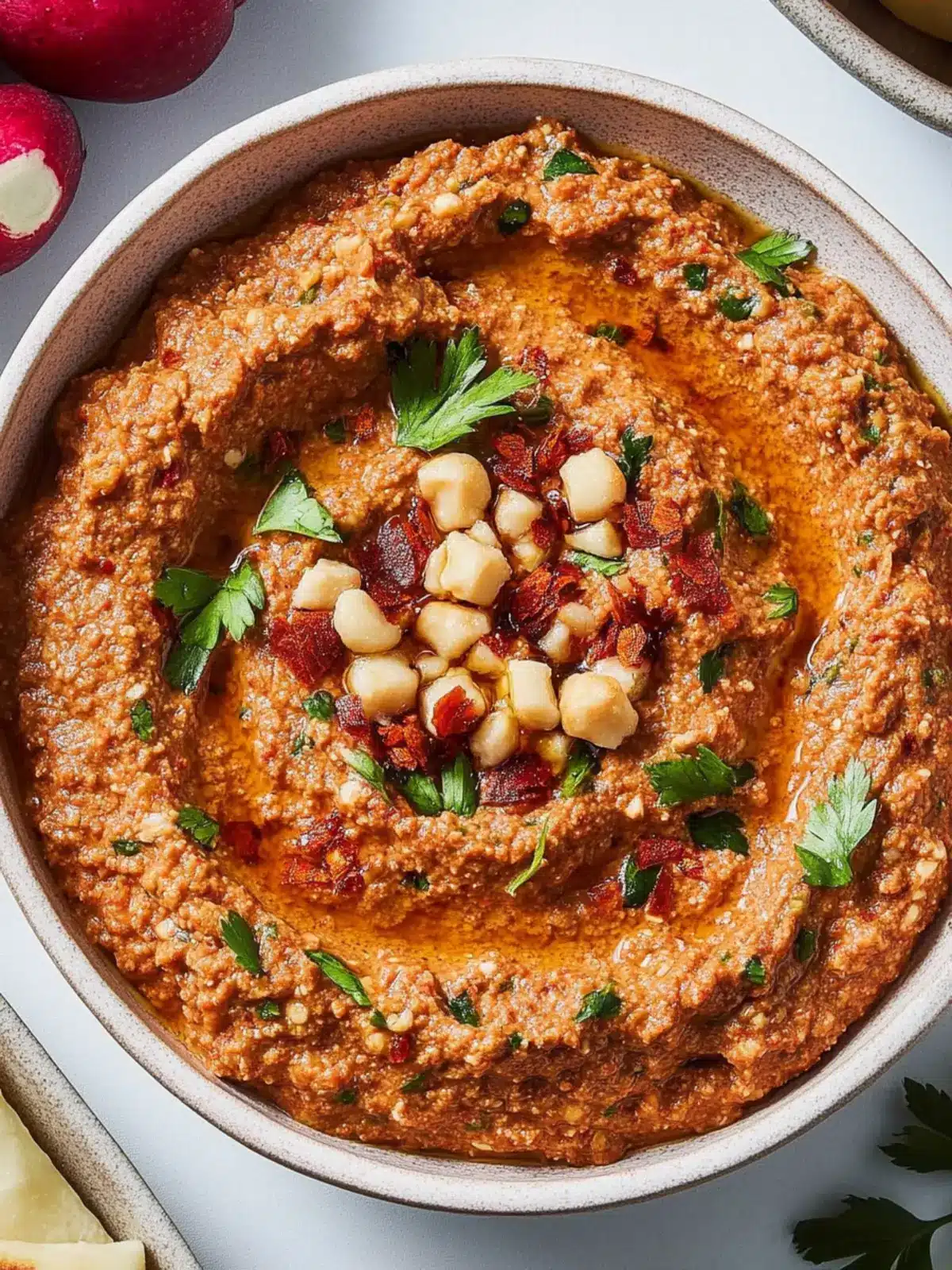 Muhammara Dip With Crudit s