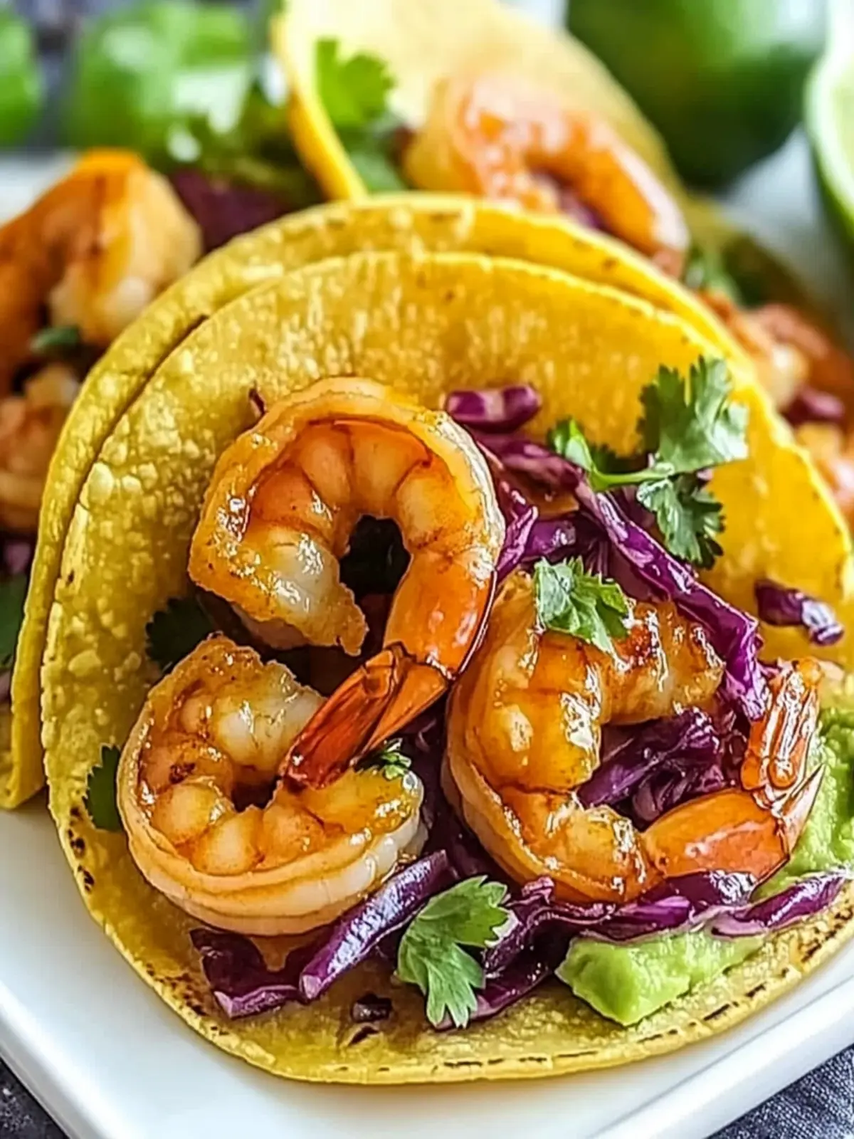 Honey Lime Shrimp Tacos