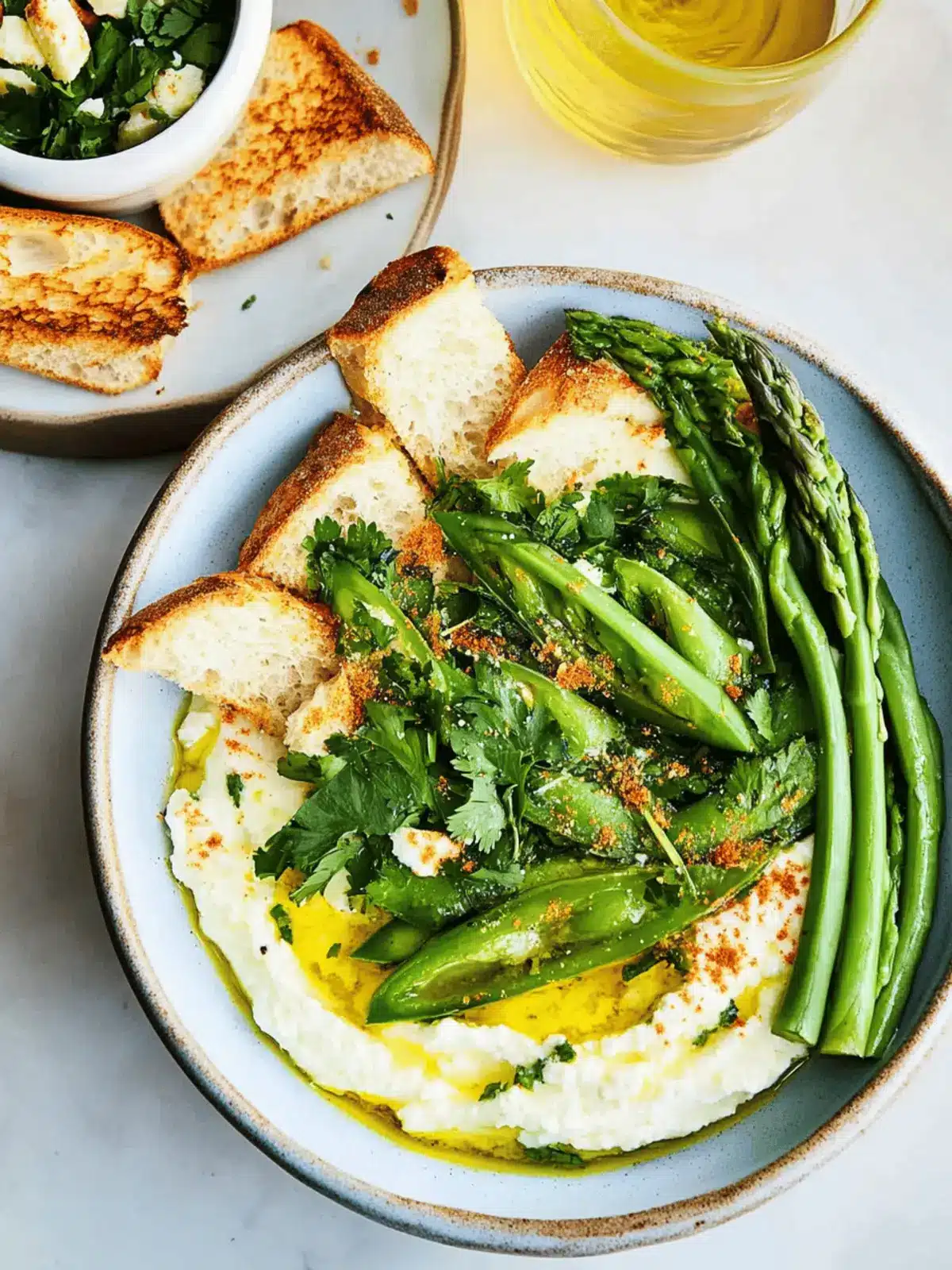 Creamy Whipped Feta Dip with Crunchy Sugar Snap Peas 4 Whipped Feta Dip